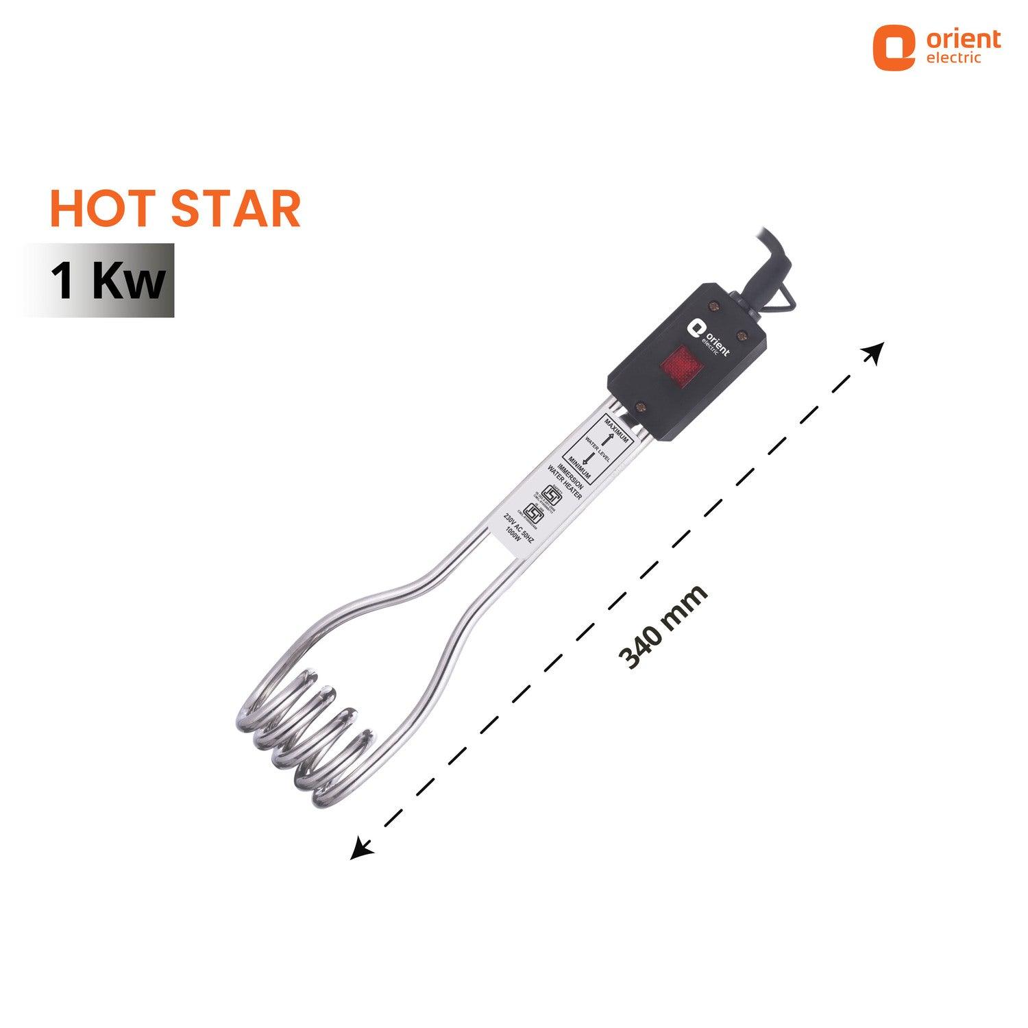 Orient Electric Hot Star 1000W Immersion Rod Water Heater - view 6