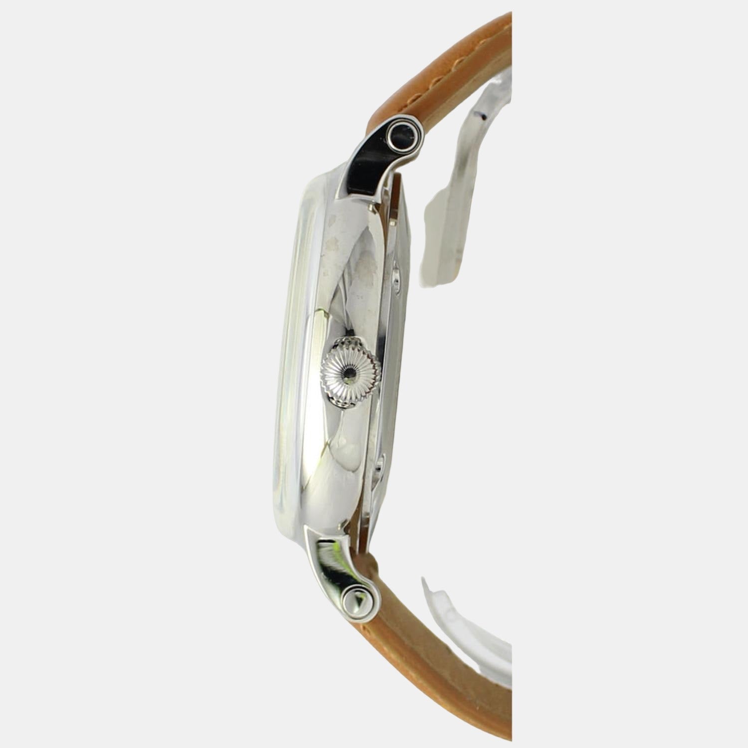 Timex E Class Men Quartz Silver Dial Analog Leather Watch TWEG16700 - view 2