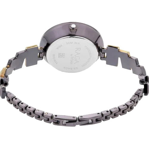 Titan Raga Facets Brown Dial Analog Stainless Steel Strap watch for Women 31mm NS95121KM01 - view 4