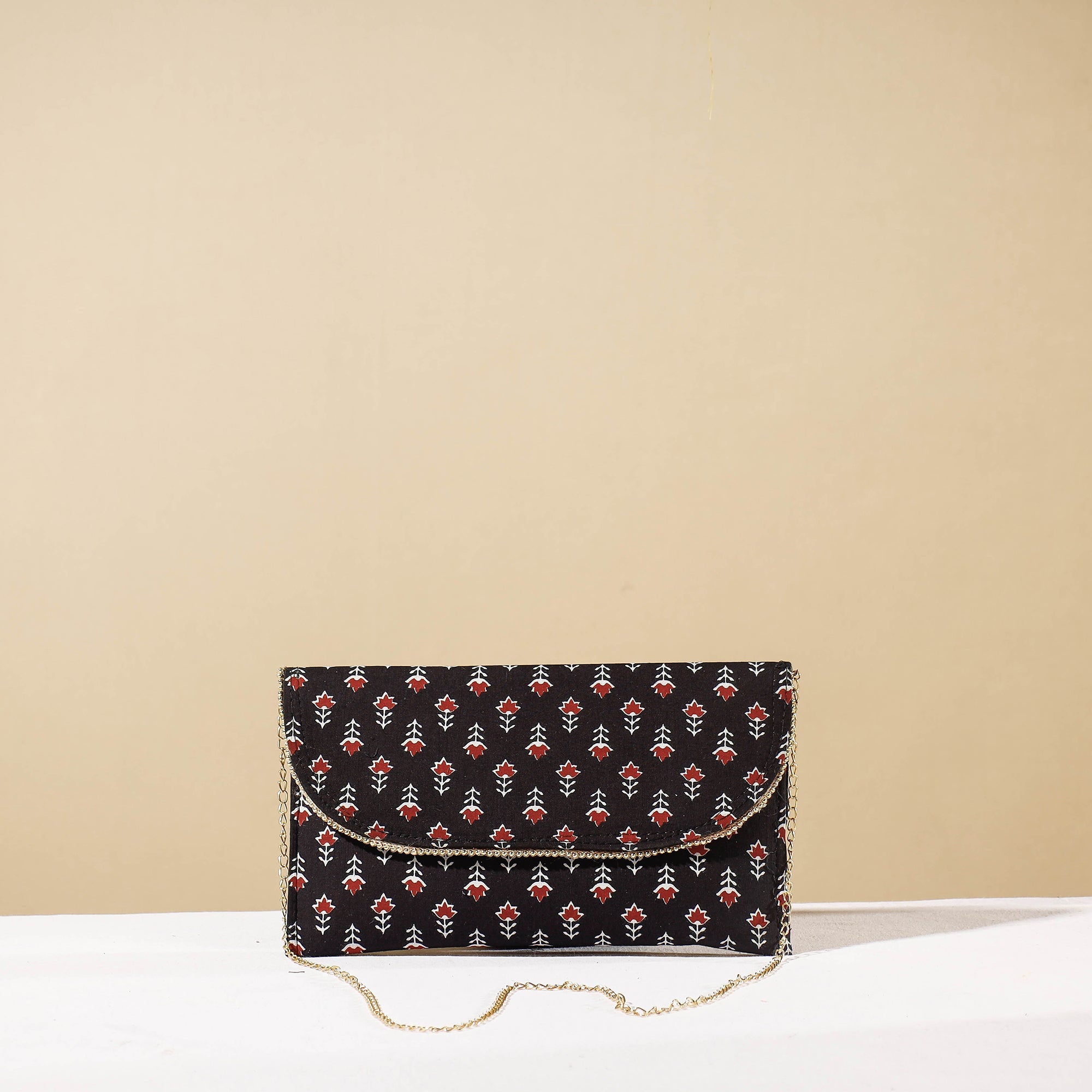 SHADES OF MARUDHARA Black - Marudhara Printed Sling Clutch Wallet - view 2