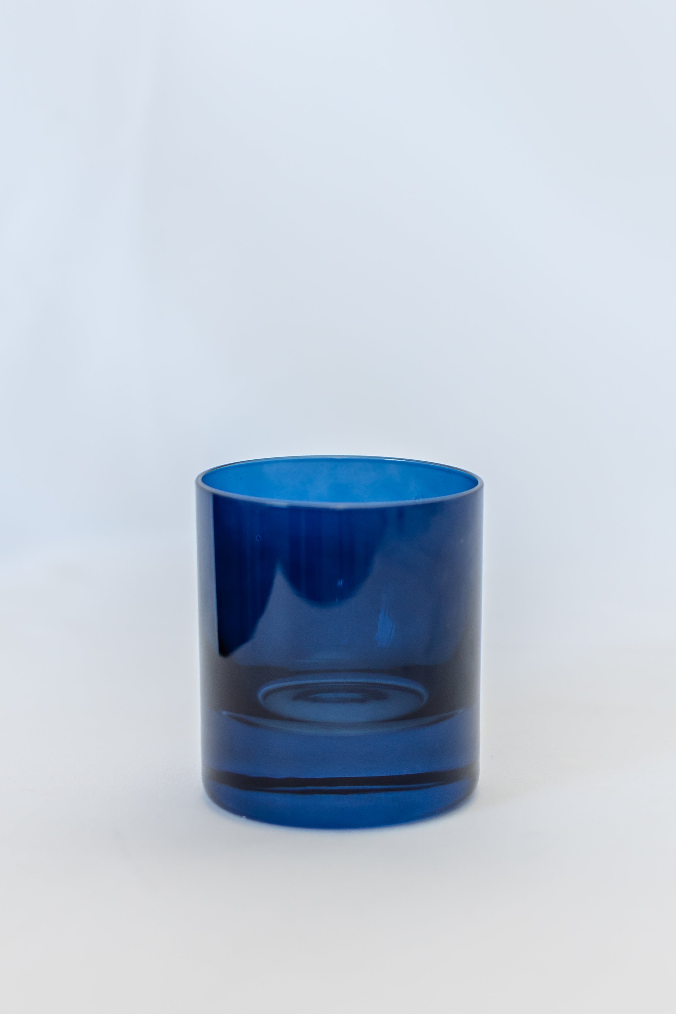 Estelle Colored Glass Estelle Colored Rocks Glass - Set of 2 {Midnight Blue} - view 4