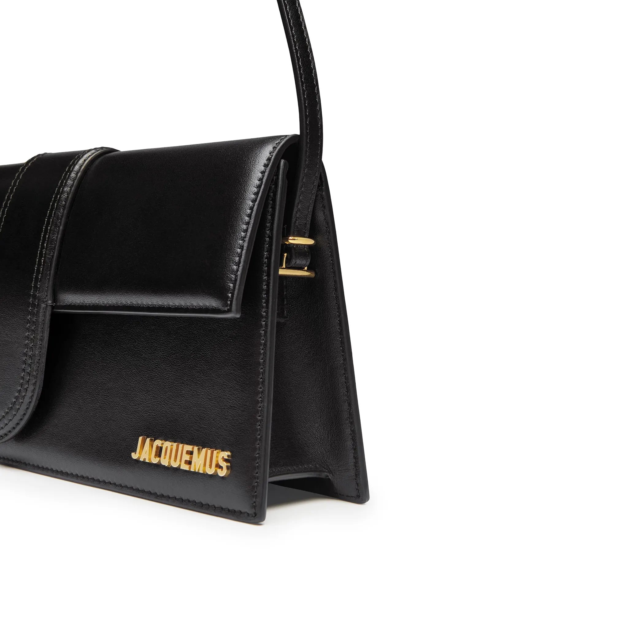 Jacquemus Le Bambino Long Flap Black Shoulder Bag - view 6