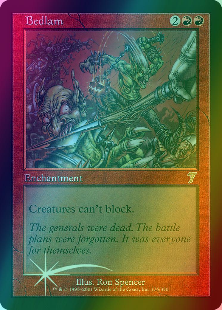 Bedlam 174x seventh – Magic Bedlam [174x] [Seventh Edition] [Foil]