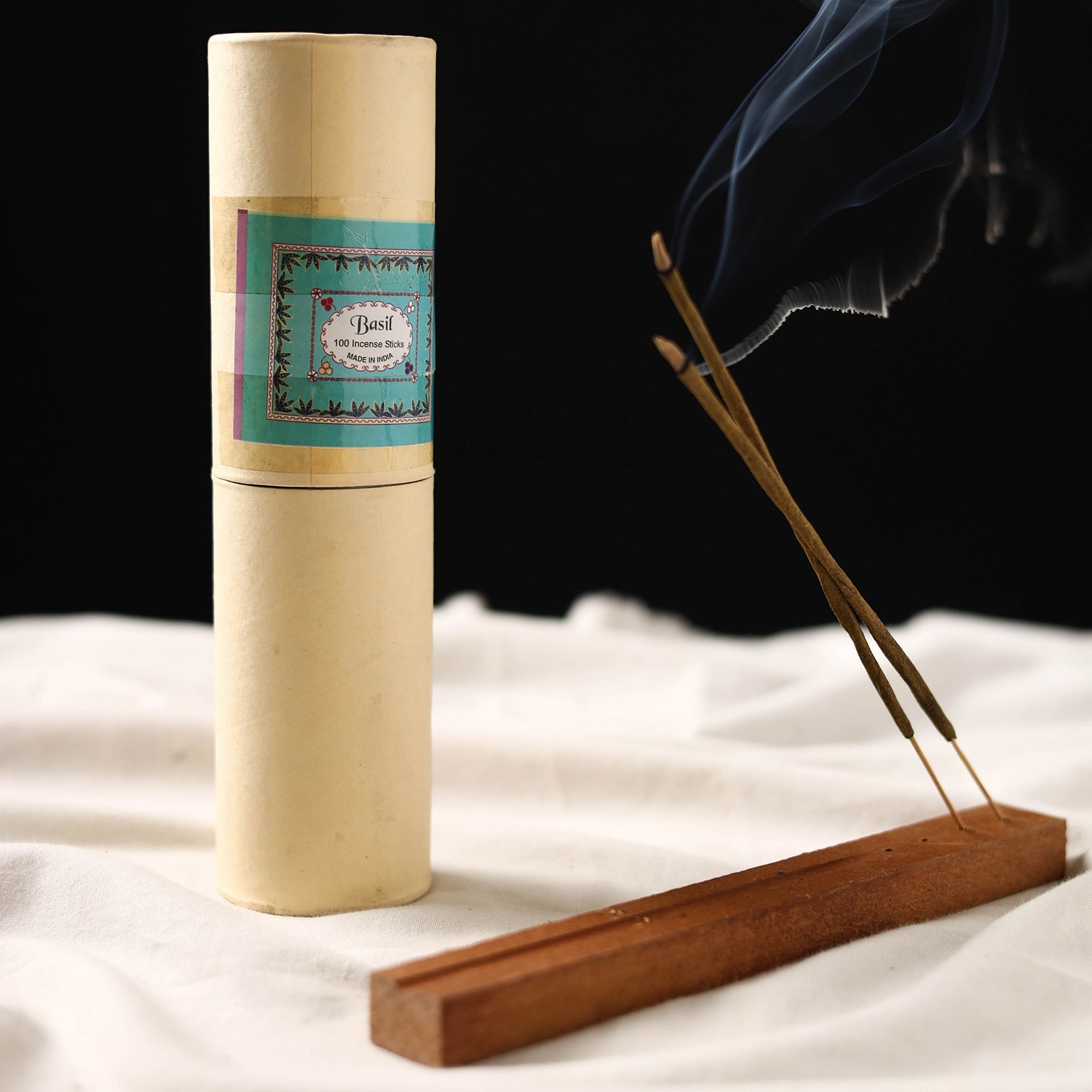 GULAB SINGH JOHRIMAL - ESTD. 1816 Basil - Natural Flora Incense Sticks - view 2