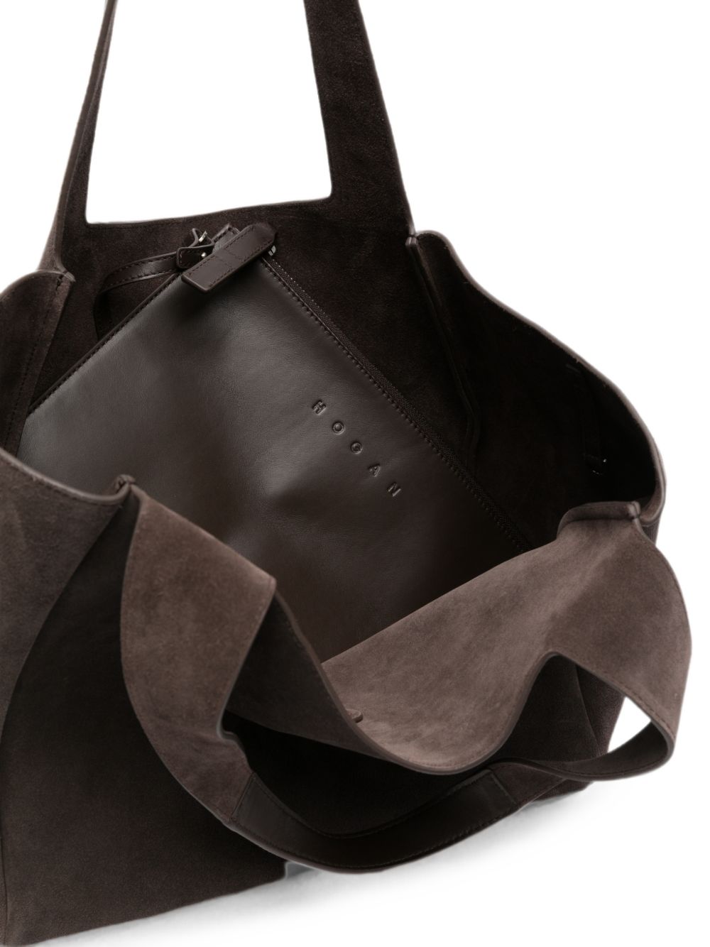 Hogan Trend Leather Tote – Calf Suede 100% - view 5