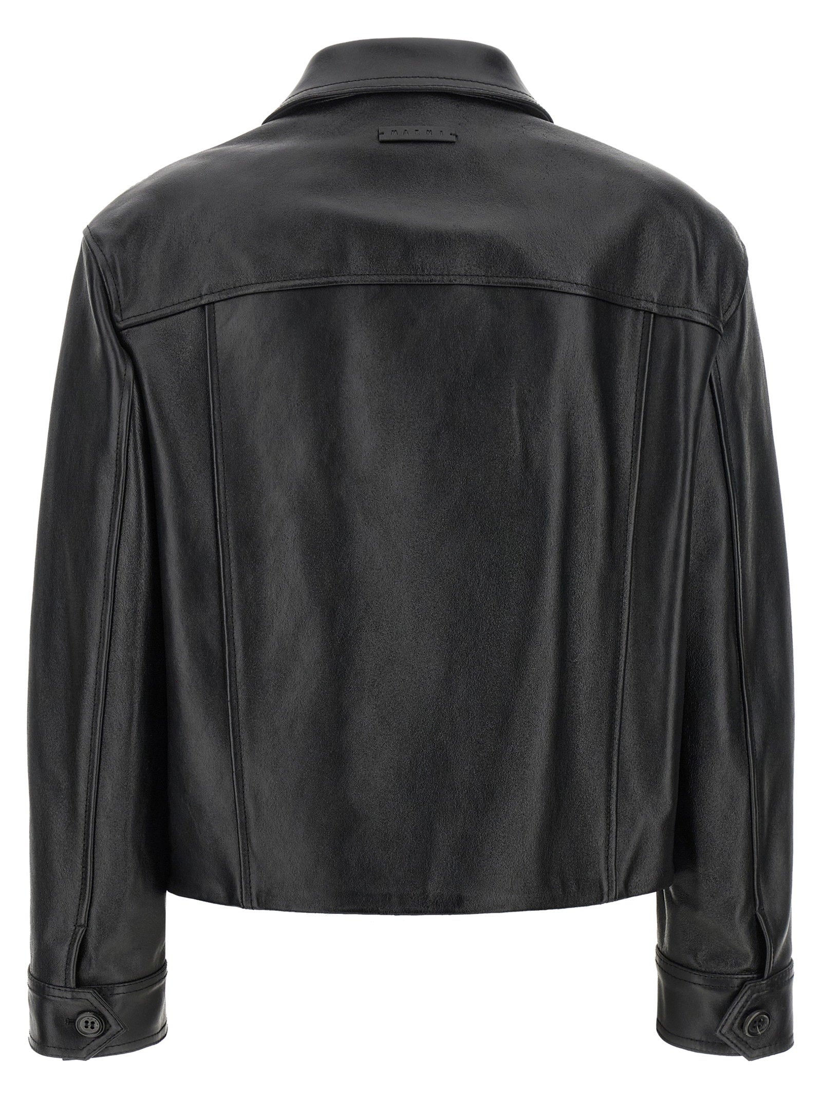 Marni Leather And Suede Jacket - view 2