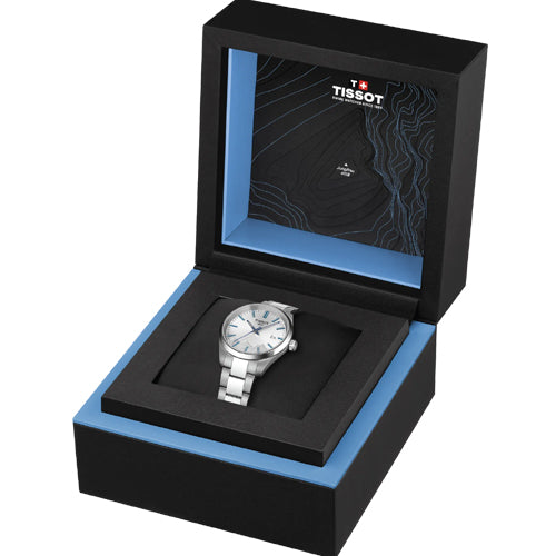 Tissot T-Classic PR 100 Jungfraubahn Quartz 34mm Silver Dial Women T1502101103101 - view 4