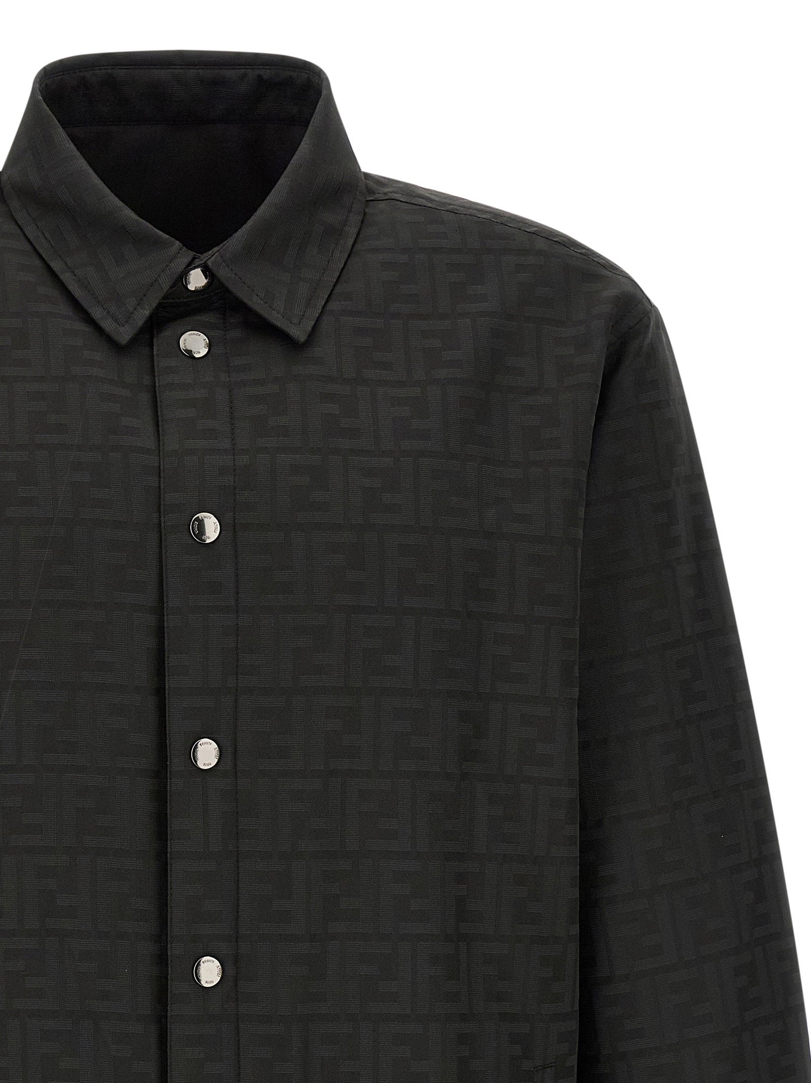 Fendi Ff Jacquard Overshirt – 100% polyester - view 3