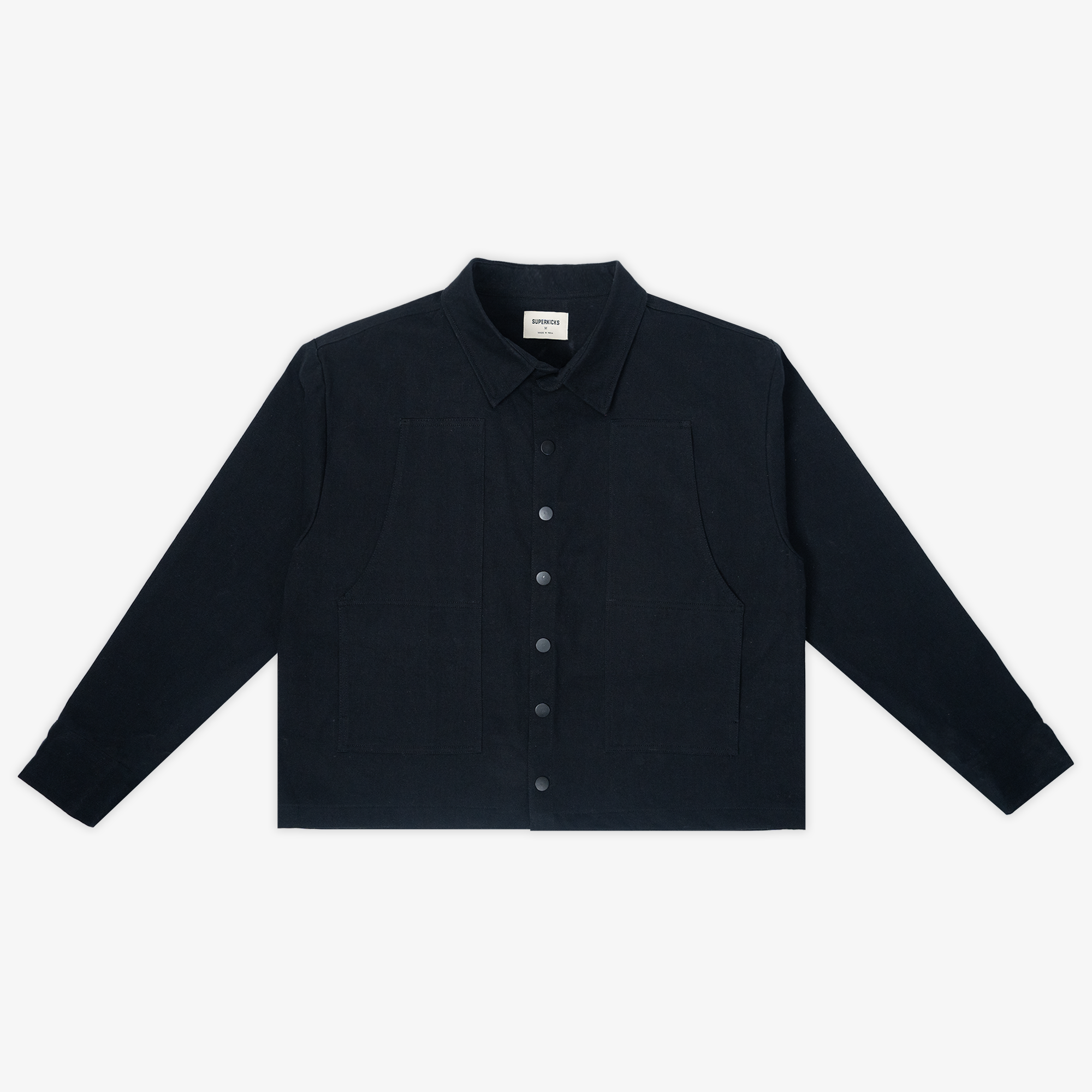 Superkicks | ESSENTIAL CARGO JACKET { BLACK - view 8