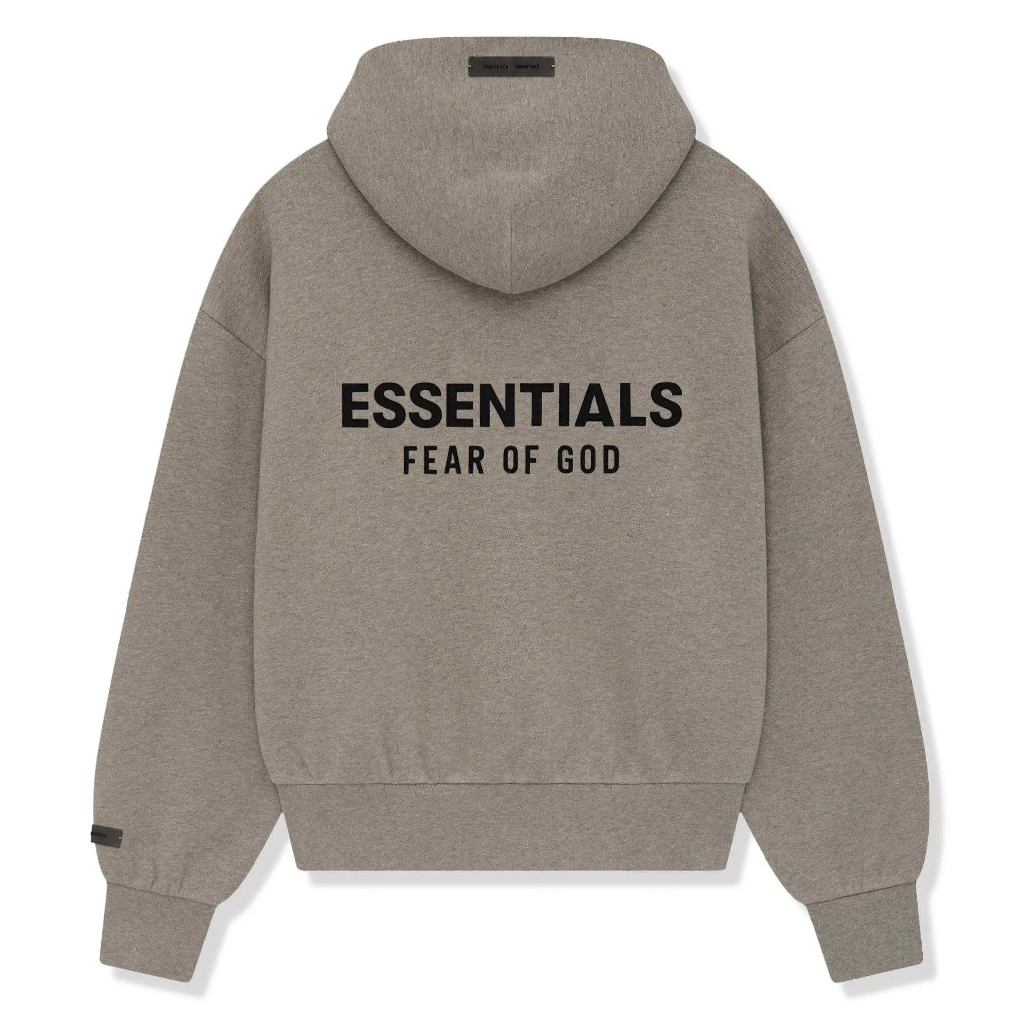 Fear Of God Essentials Classic Hood Homestead Heather Zip-Up Hoodie (SS25) - view 2