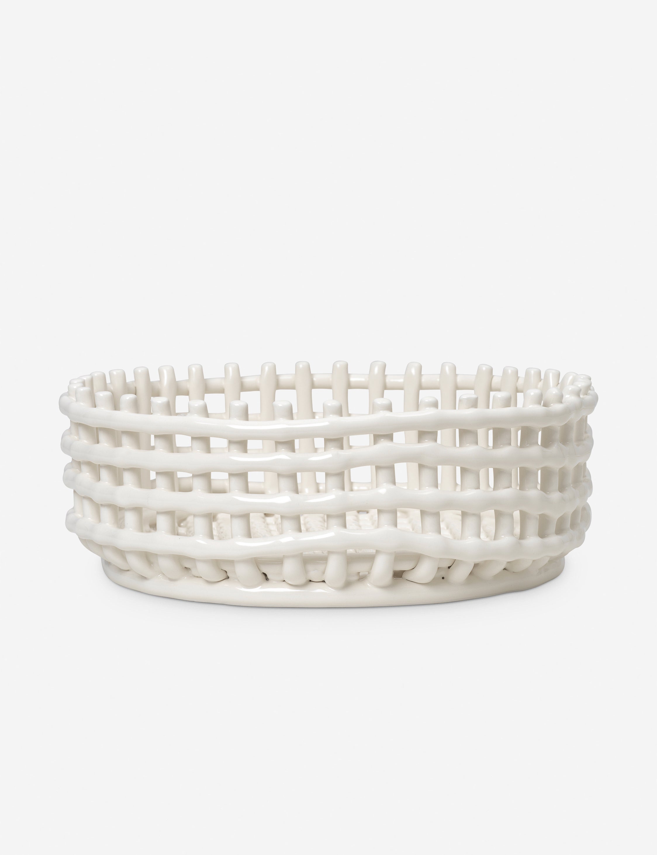 Lulu and Georgia Ceramic Basket by Ferm Living - view 3