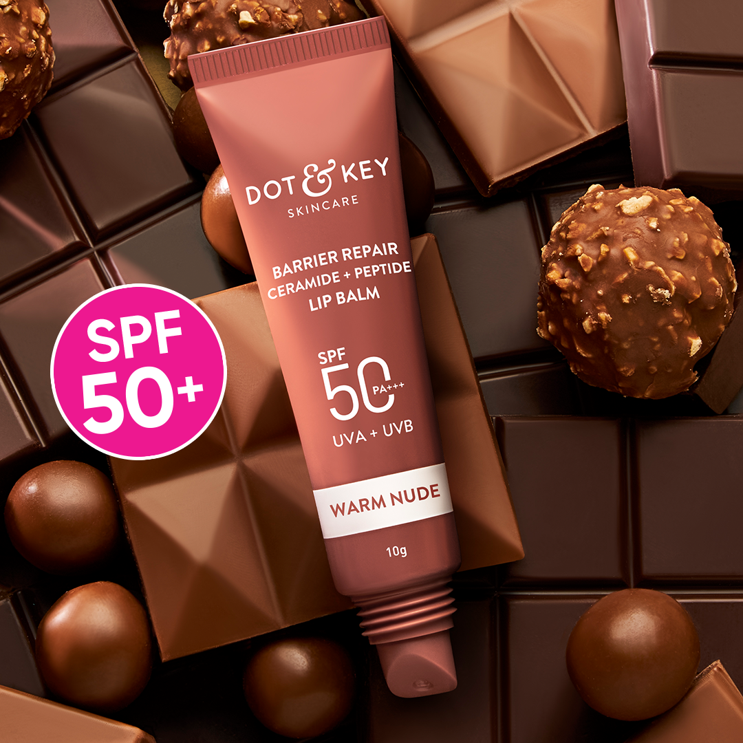 Dot & Key Ceramide + Peptide Lip Balm SPF 50+ PA+++ (Tinted)