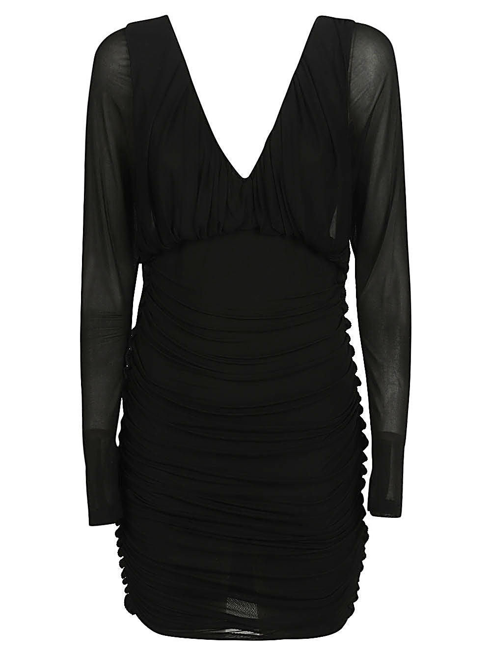 Saint Laurent Short dress with V-neck