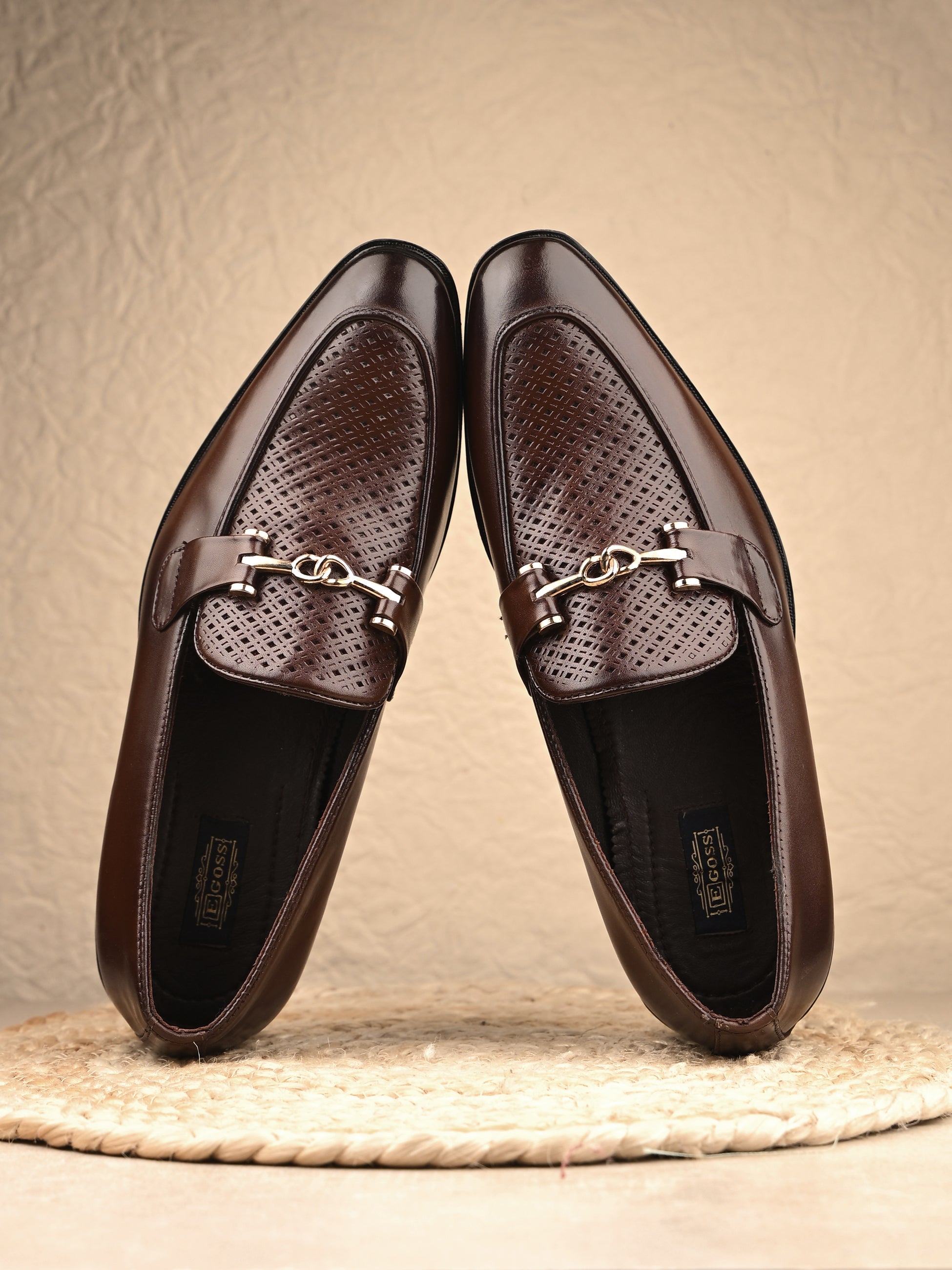 egoss-shoes Buckled Formal Loafers For Men by Egoss - view 4