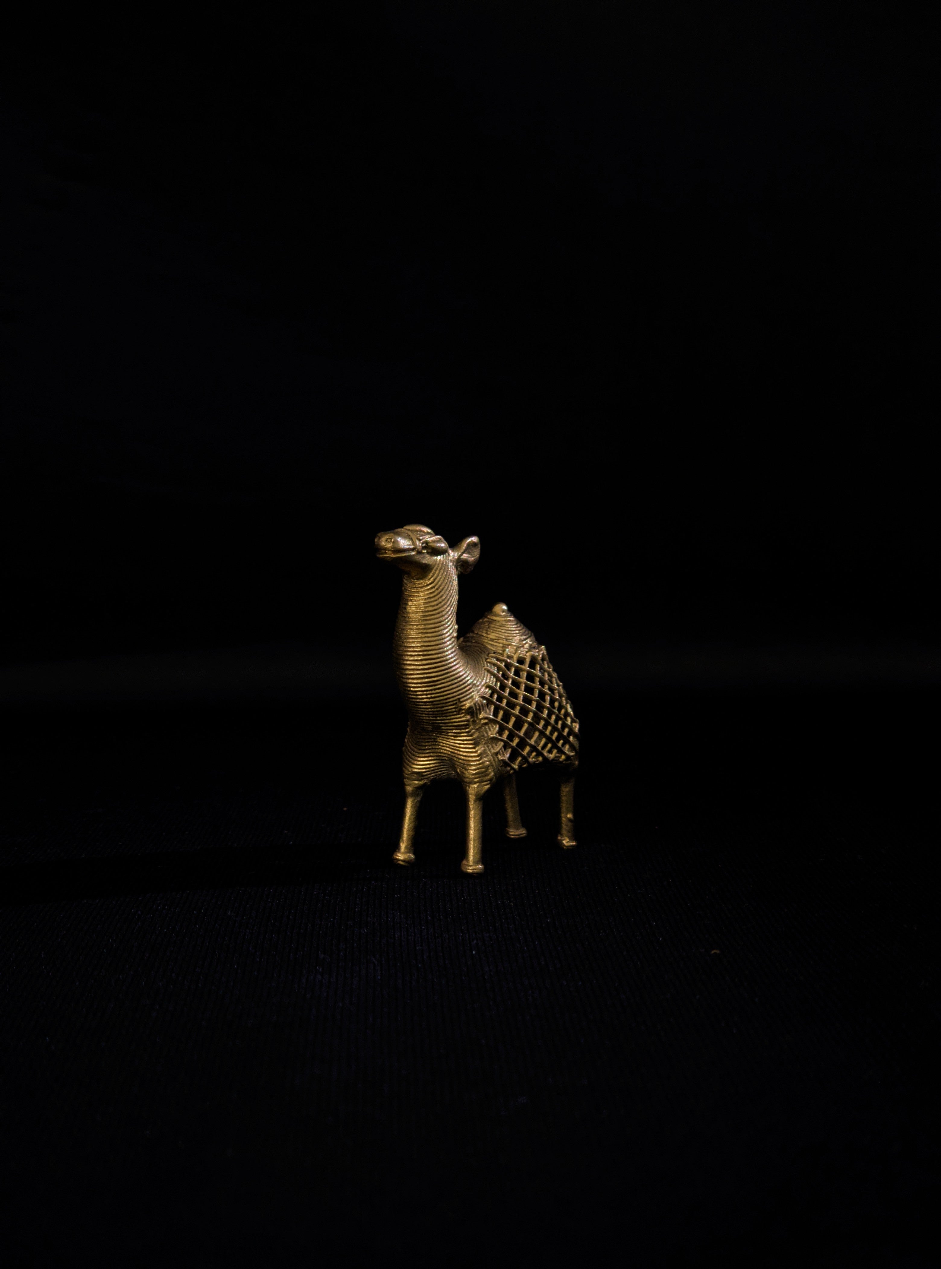 IndianVillèz Handcrafted Brass Dhokra Camel - view 2