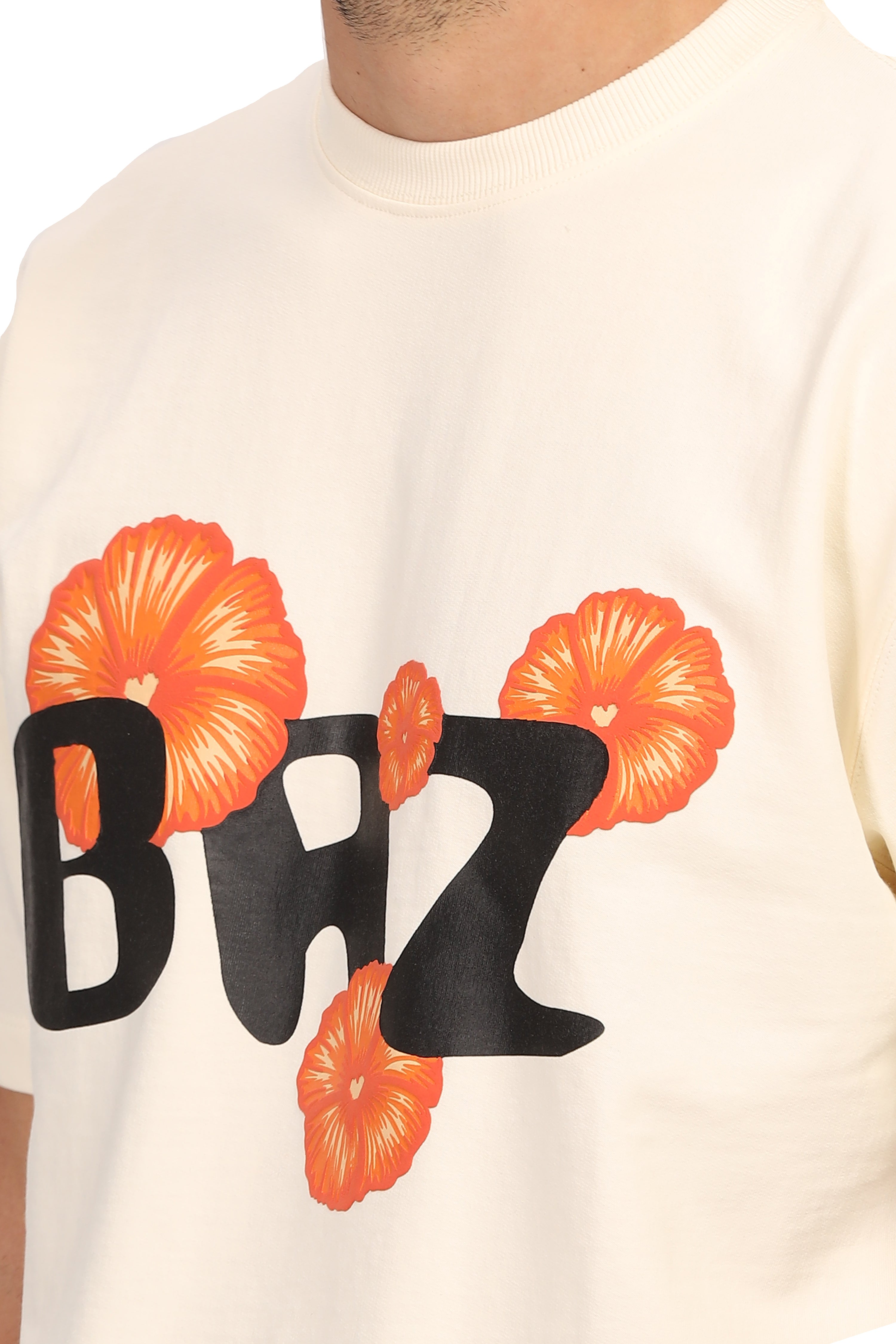 Cop Underdog Floral Oversized Tee - view 2