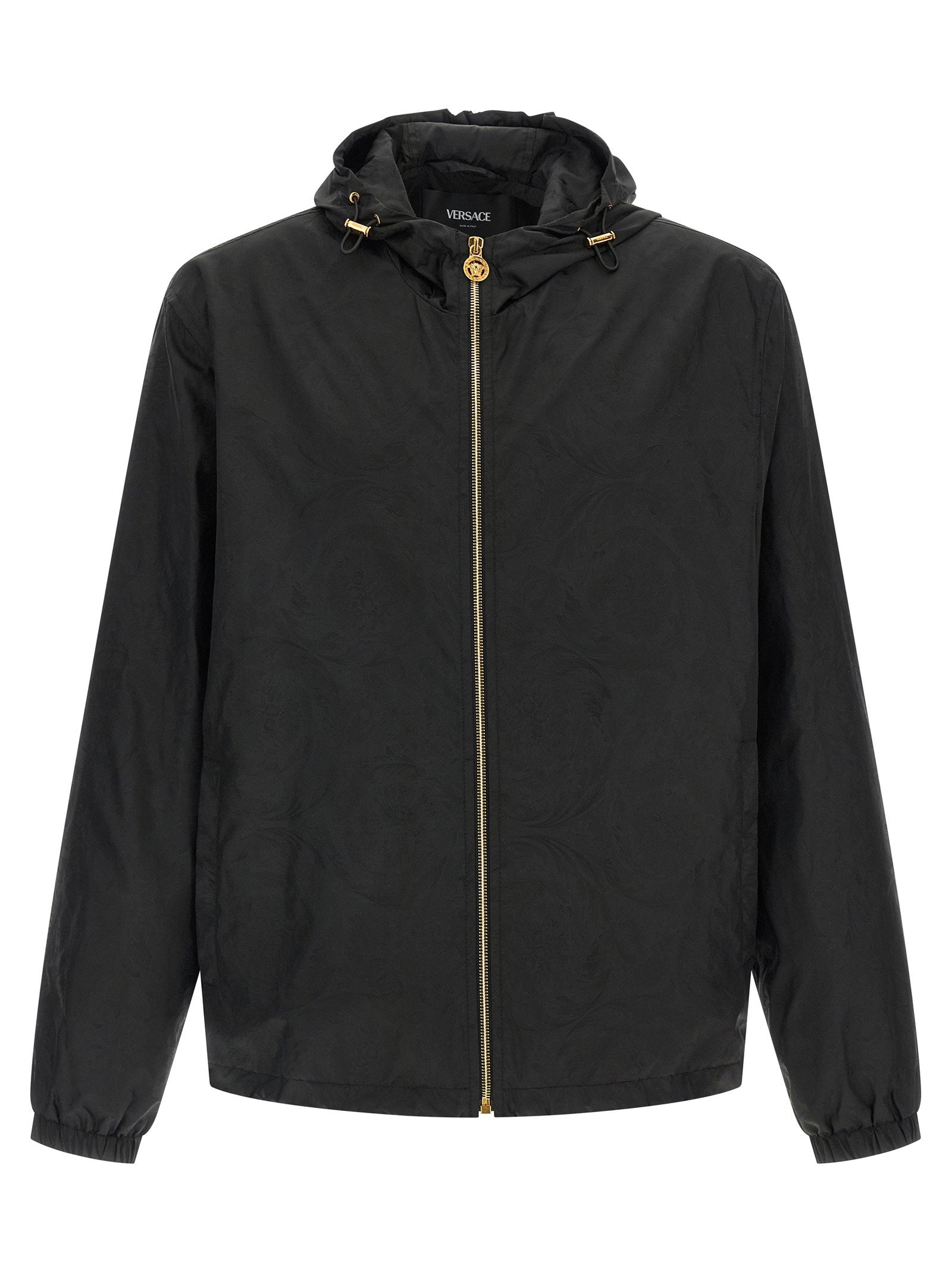 Versace Barocco Jacquard Windbreaker – 100% nylon
