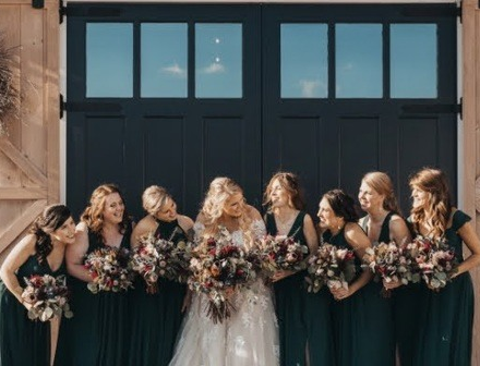fiftyflowers.com Snowy Fall Protea Wedding - view 3