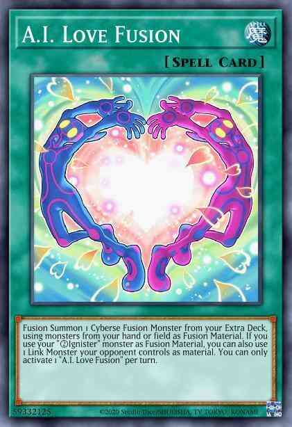 I love fusion – Yu-Gi-Oh! A.I. Love Fusion - IGAS-EN053 - Rare - Unlimited