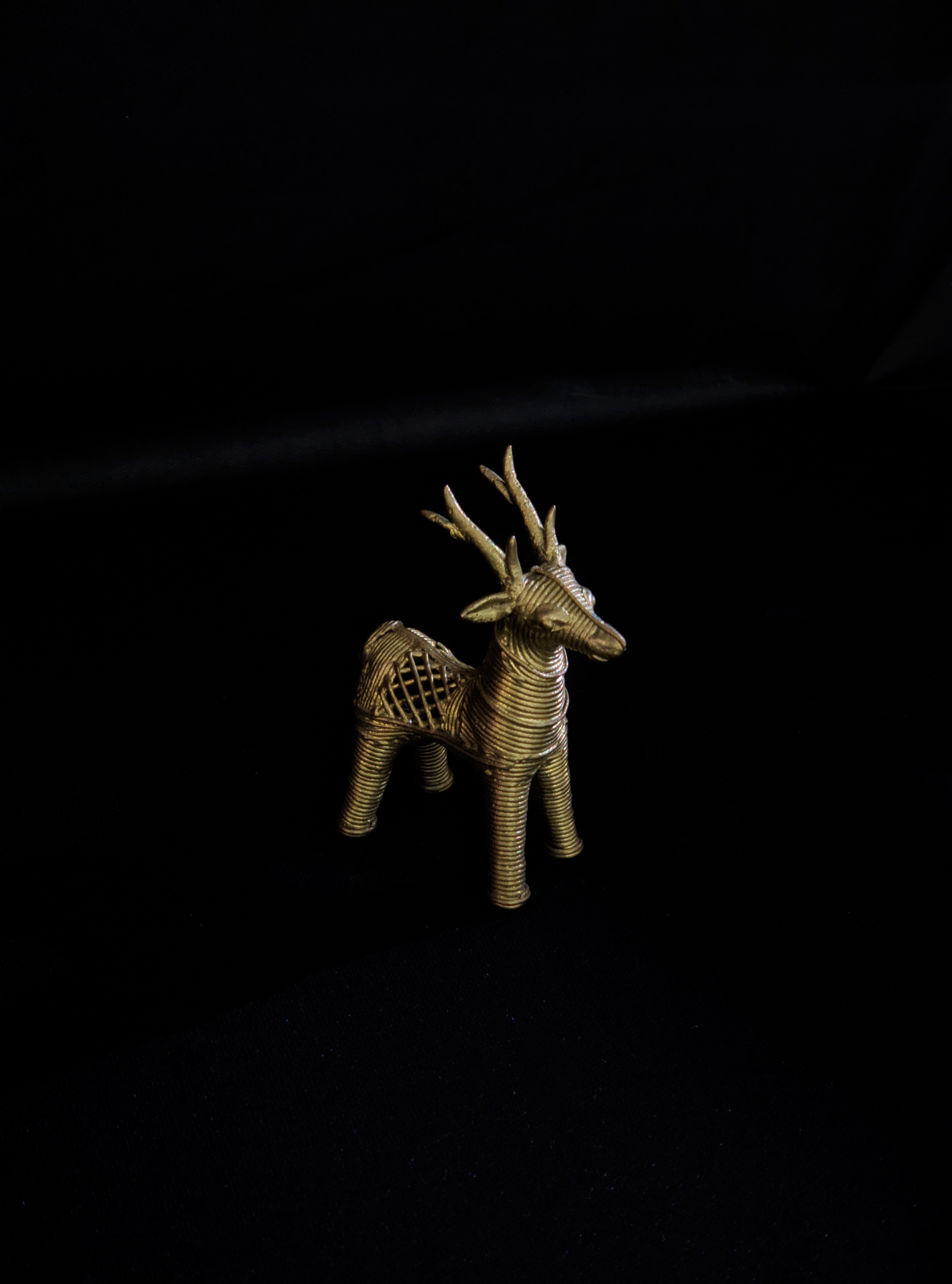 IndianVillèz Handcrafted Dhokra Deer - view 3