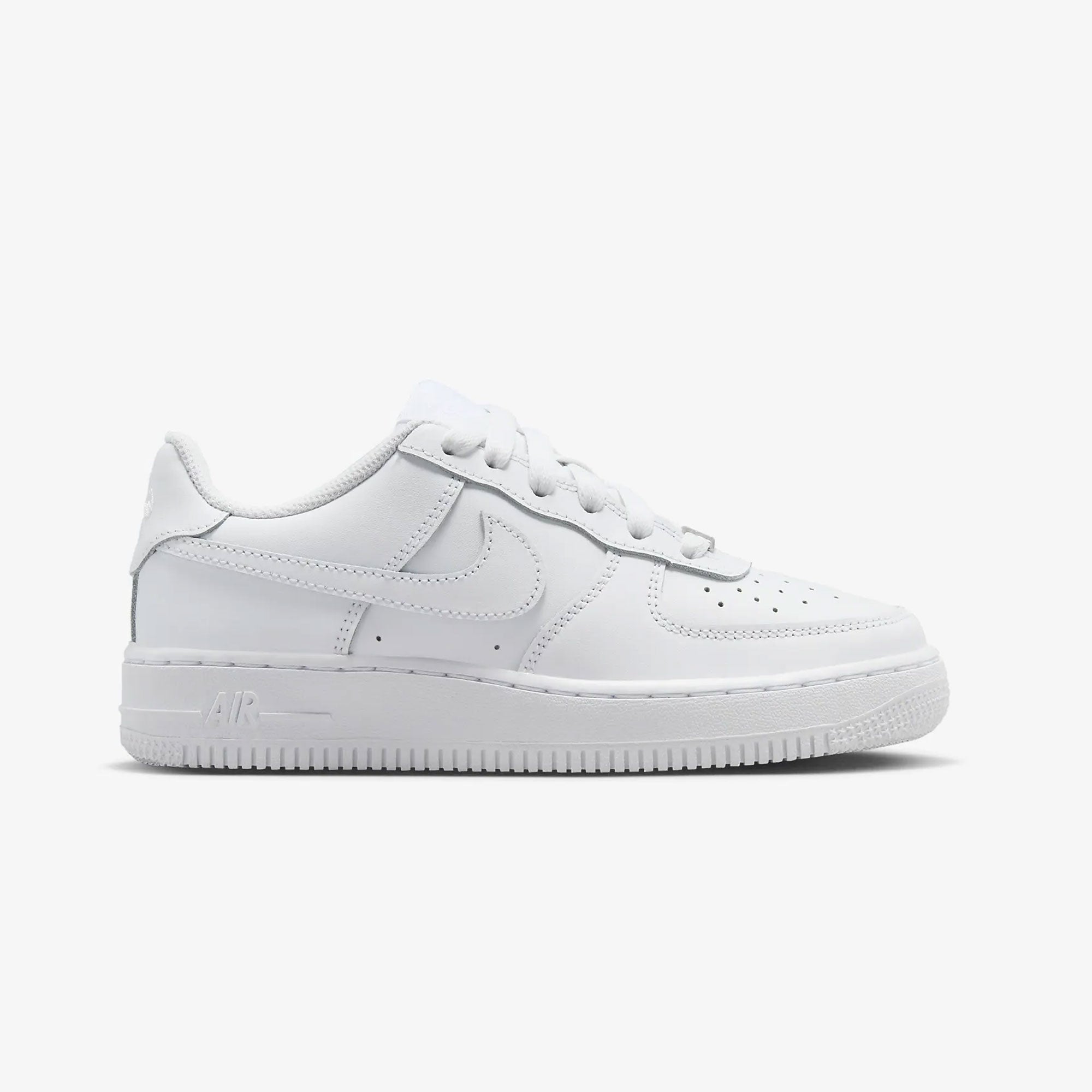 Nike | AIR FORCE 1 LE (GS) { WHITE/WHITE-WHITE-WHITE
