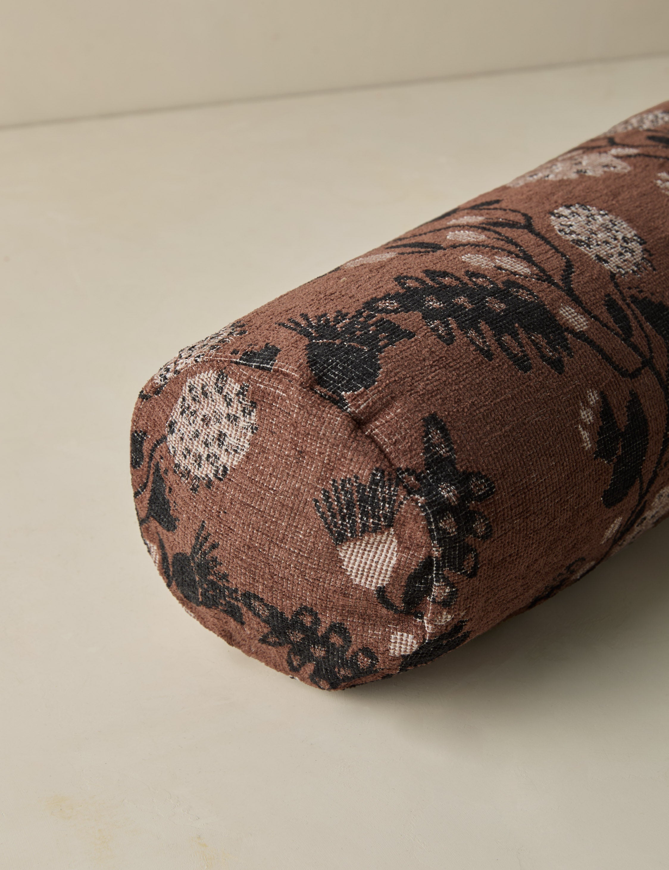 Lulu and Georgia Vini Botanical Jacquard Long Bolster Pillow by Sarah Sherman Samuel - view 2
