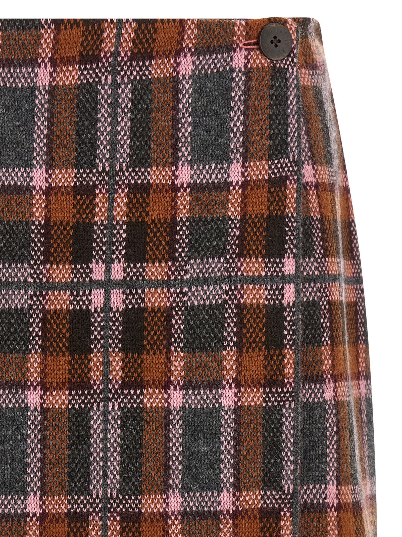 Guest In Residence Tartan Skirt – 70% wool 30% cachemire - view 3