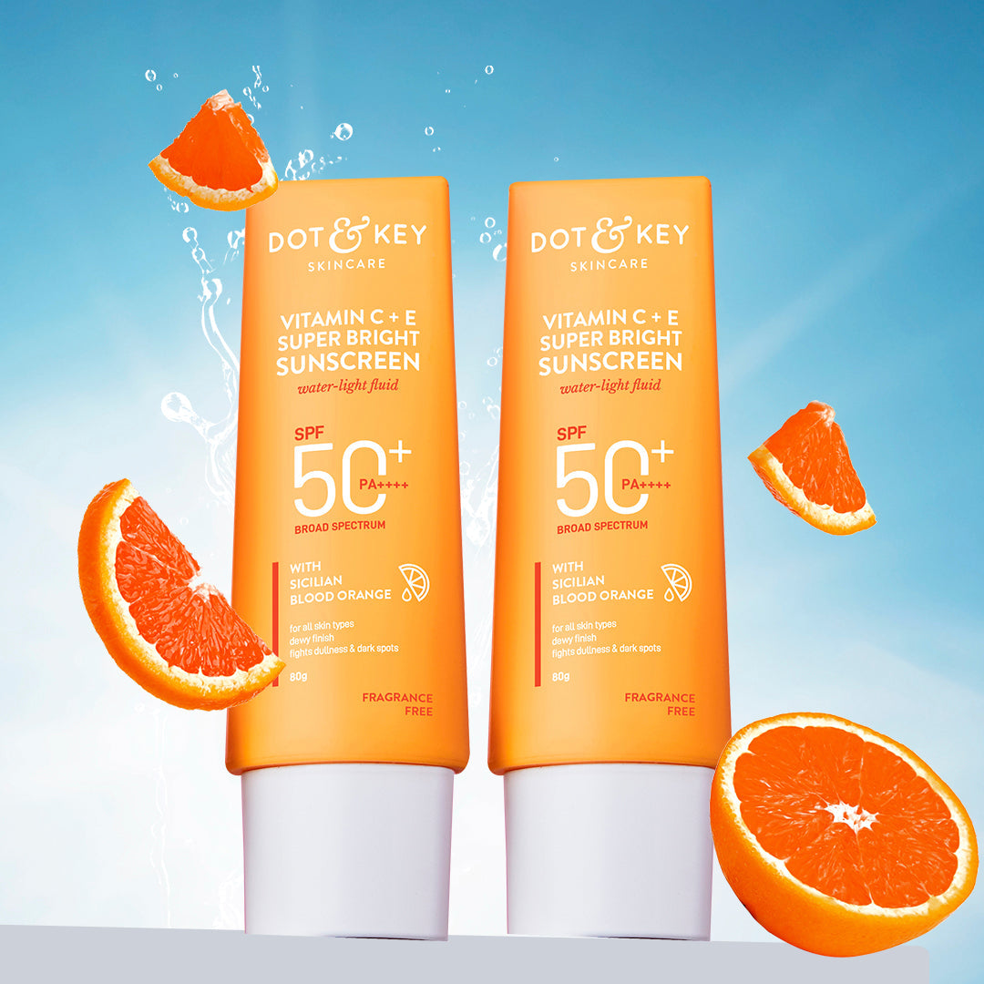 Dot & Key SPF 50+ Vitamin C Sunscreen-Pack of 2