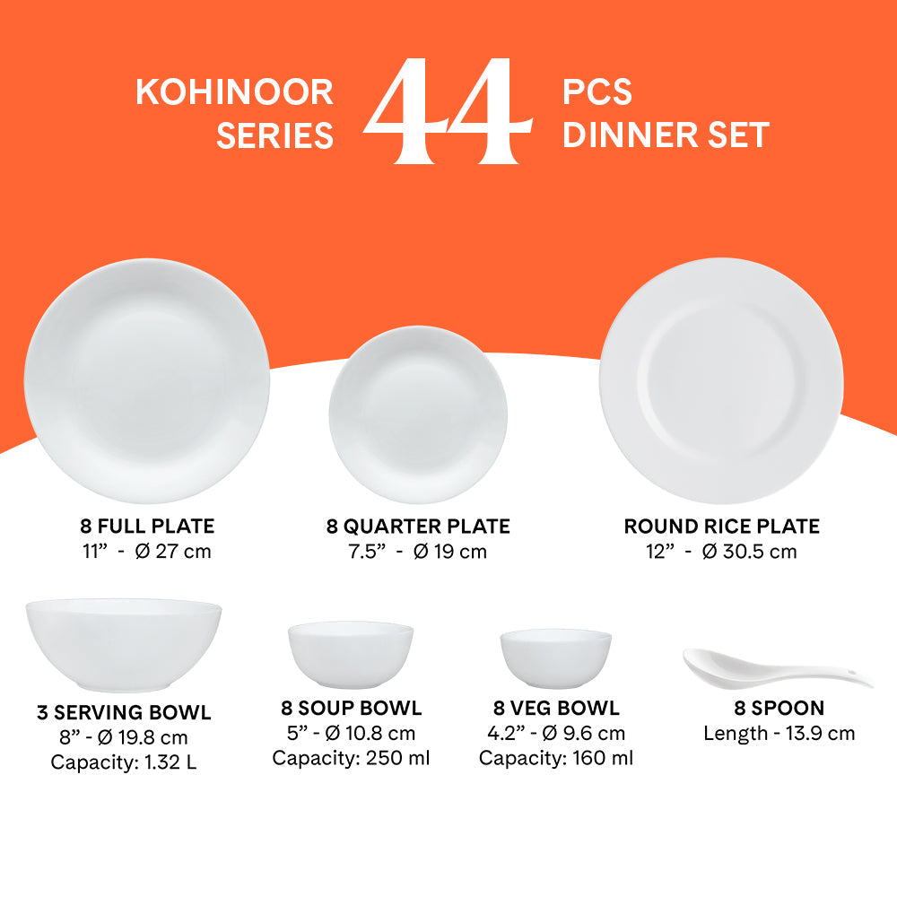 My Borosil Larah by Borosil, Cycladia Dinner Set - view 7