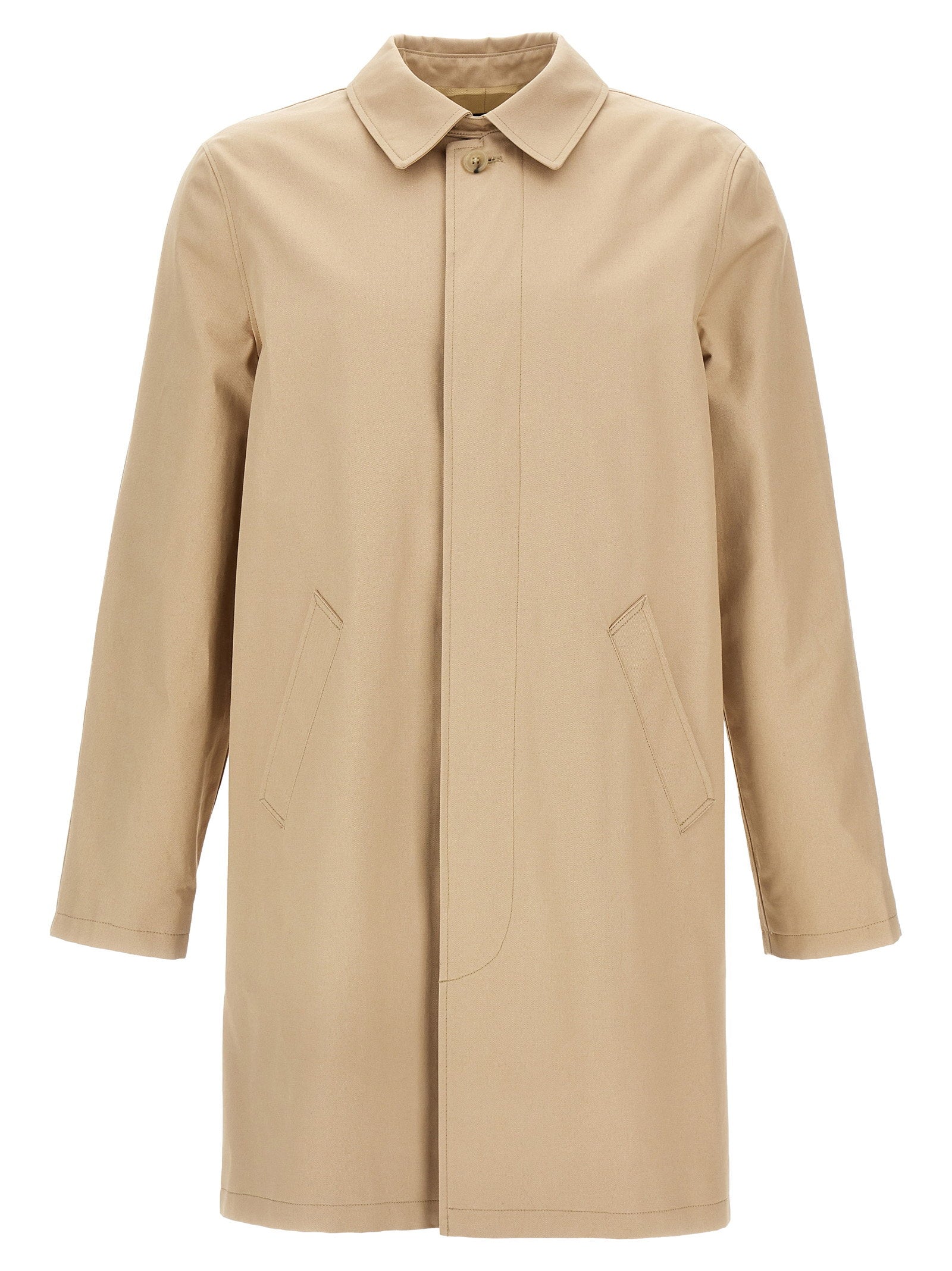 A.p.c. Mac Ville Trench Coat – 100% cotton