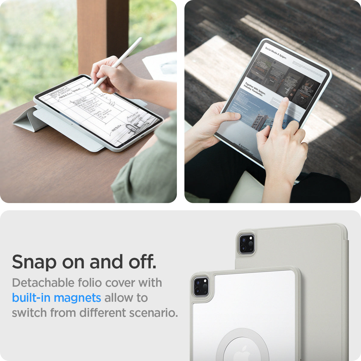 iPad Pro Series - Air Skin Pro OneTap – Gray - view 50