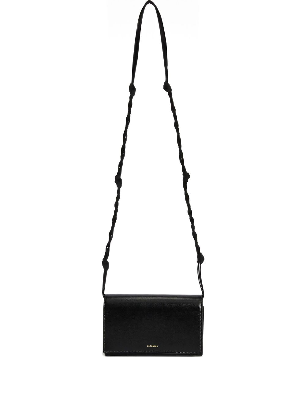 Jil Sander Folded Leather Clutch – 100% Calf Leather