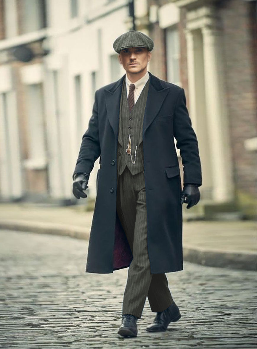 StudioSuits Thomas Shelby Peaky Blinders Olive Green Wool Suit - view 2
