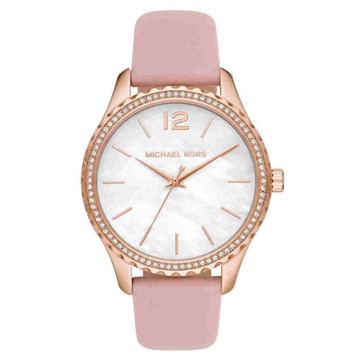Michael Kors Layton White Mother of Pearl Dial Women 38mm - view 4