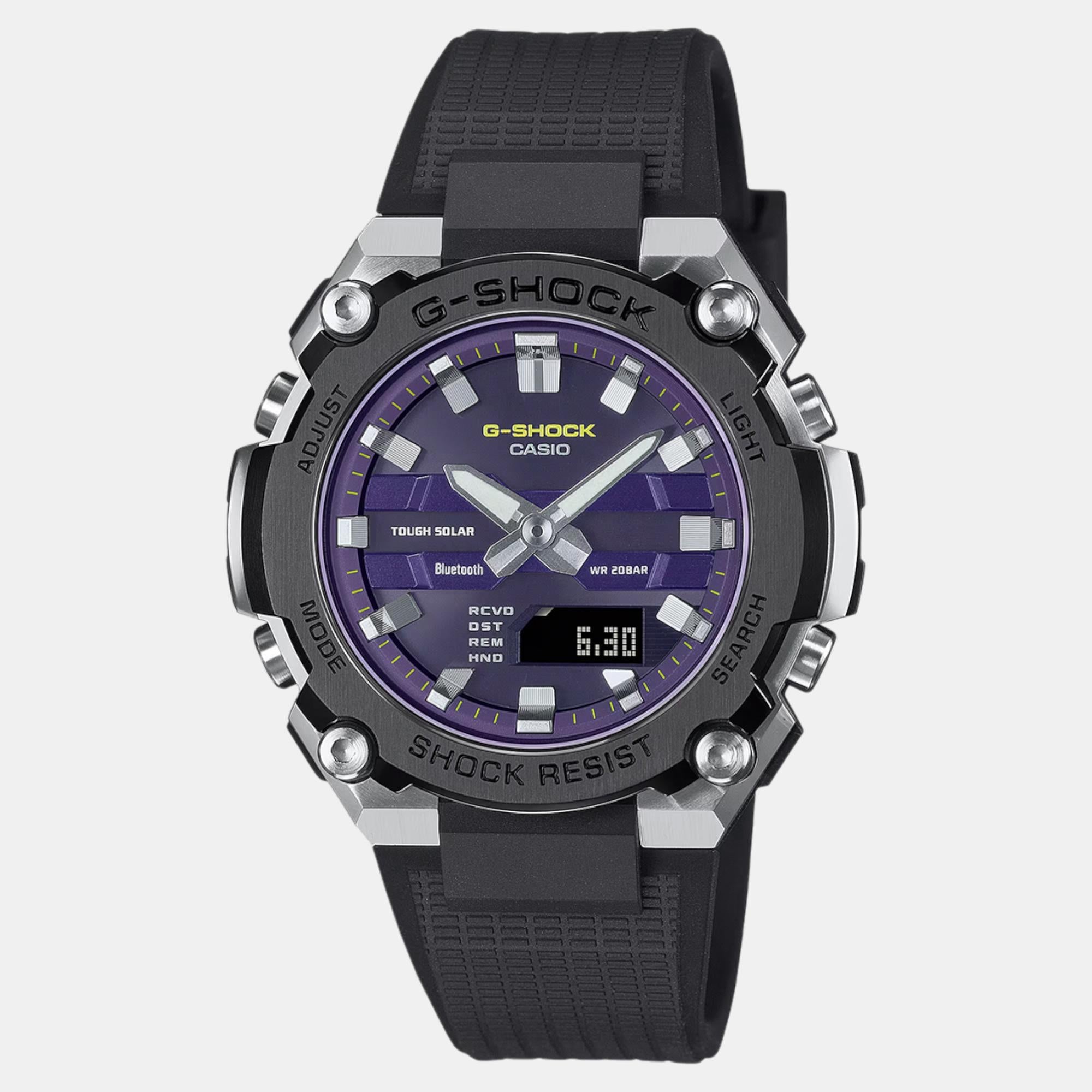 Casio G-Shock Men Quartz Blue Dial Analog-Digital Resin Watch G1542
