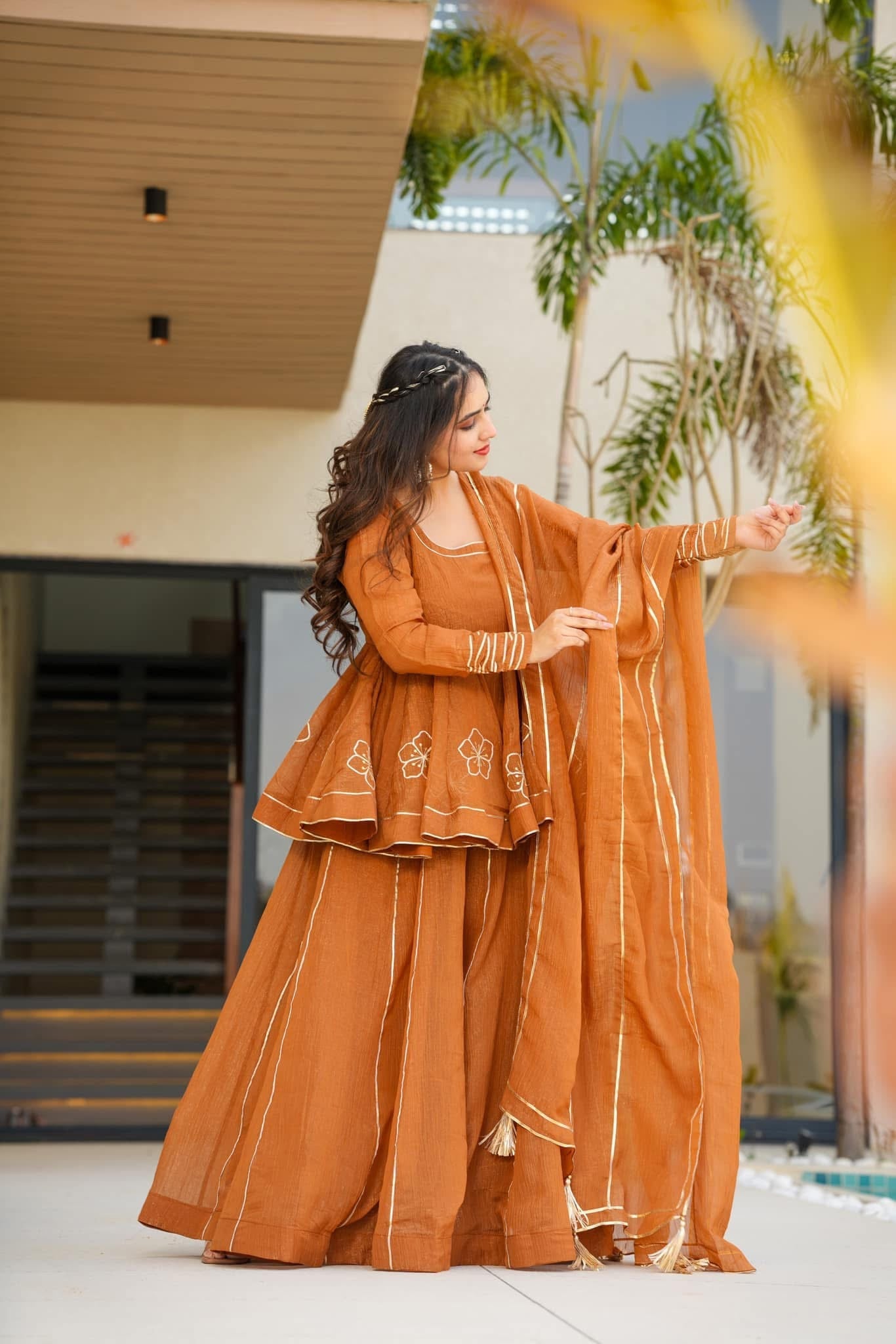Idaho0 Amour Essence kurta palazzo set - view 4