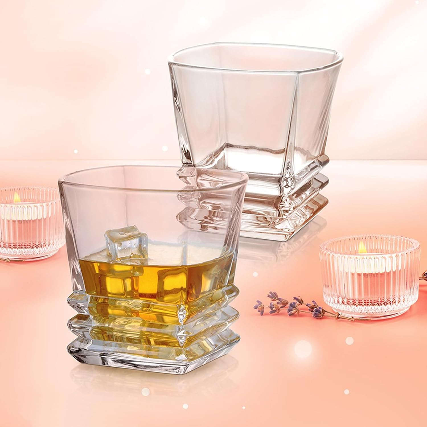 Quadra Glass Tumbler (Treo by Milton) – Transparent - view 4