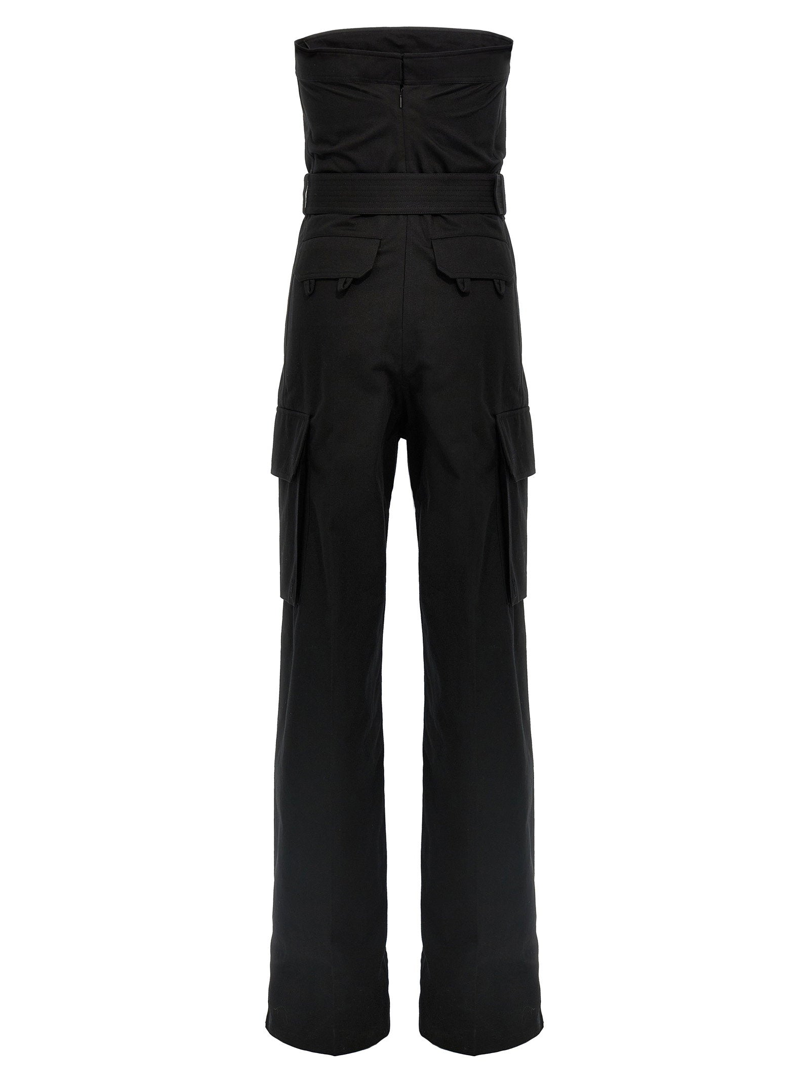 Saint Laurent Cassandre Bustier Jumpsuit – 100% cotton - view 2