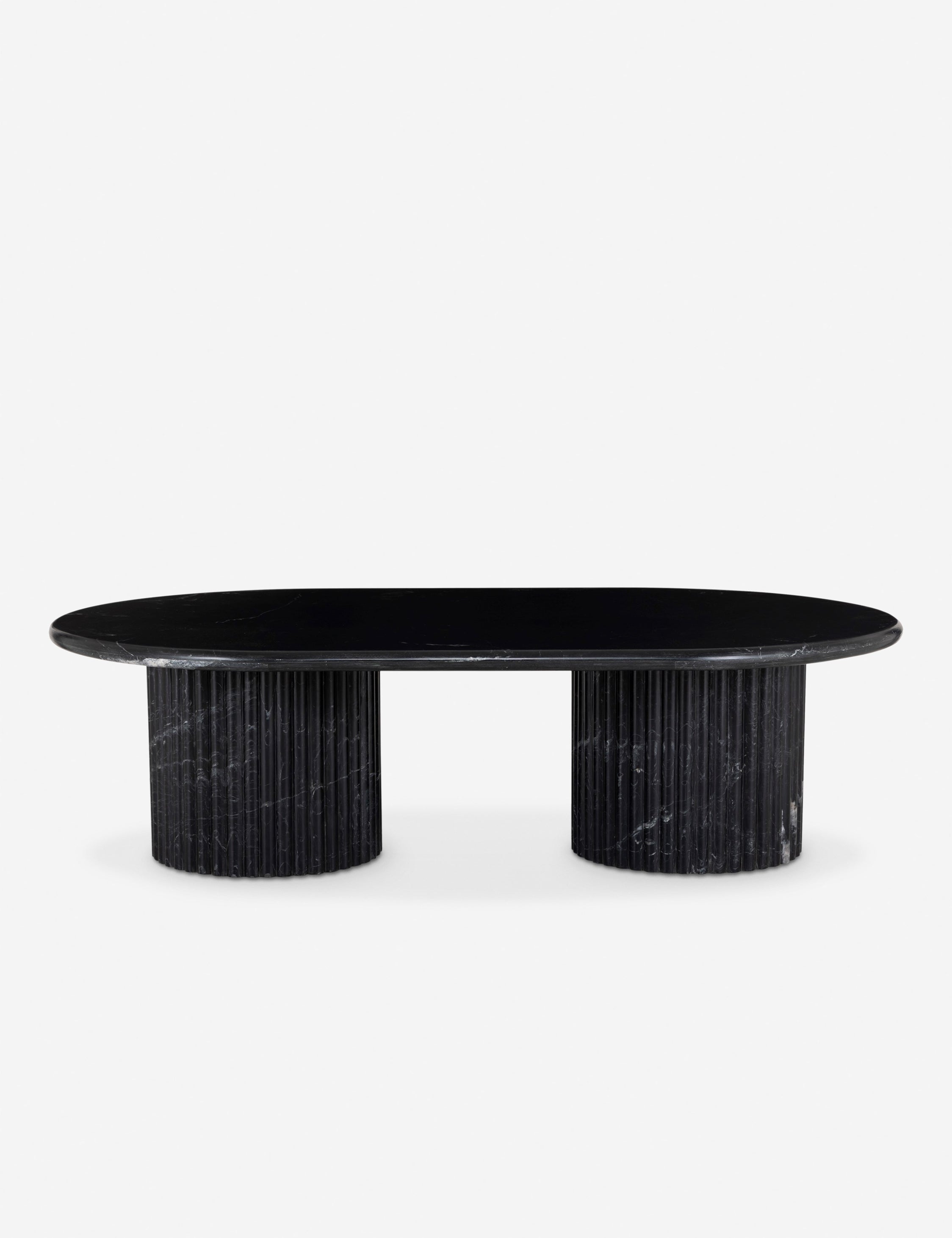 Lulu and Georgia Mercer Oval Coffee Table - view 14