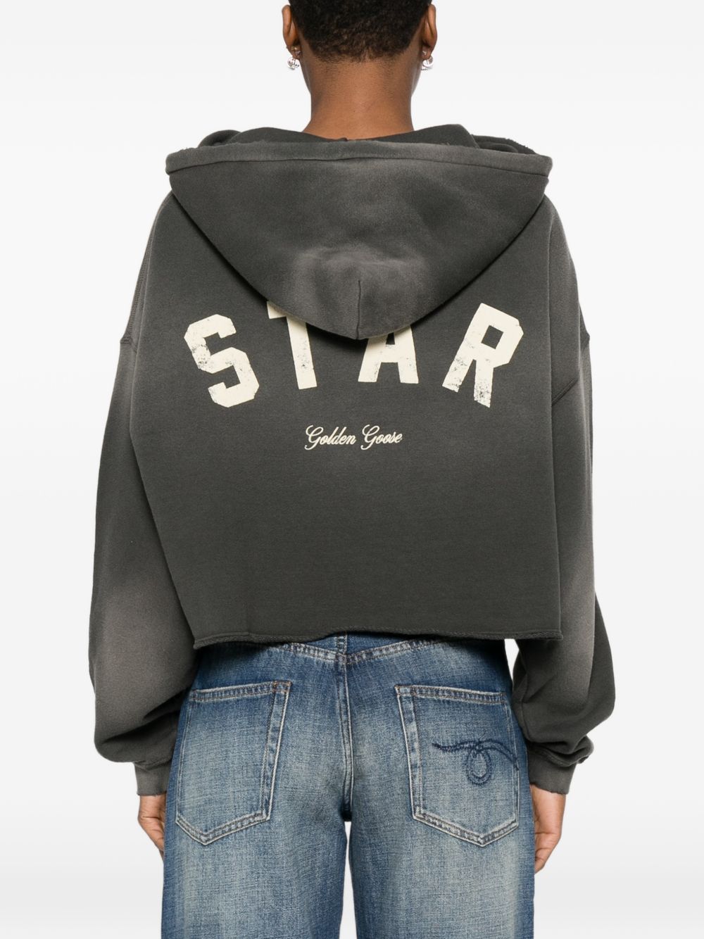 Golden Goose Cotton cropped hoodie – COTTON 100% - view 2