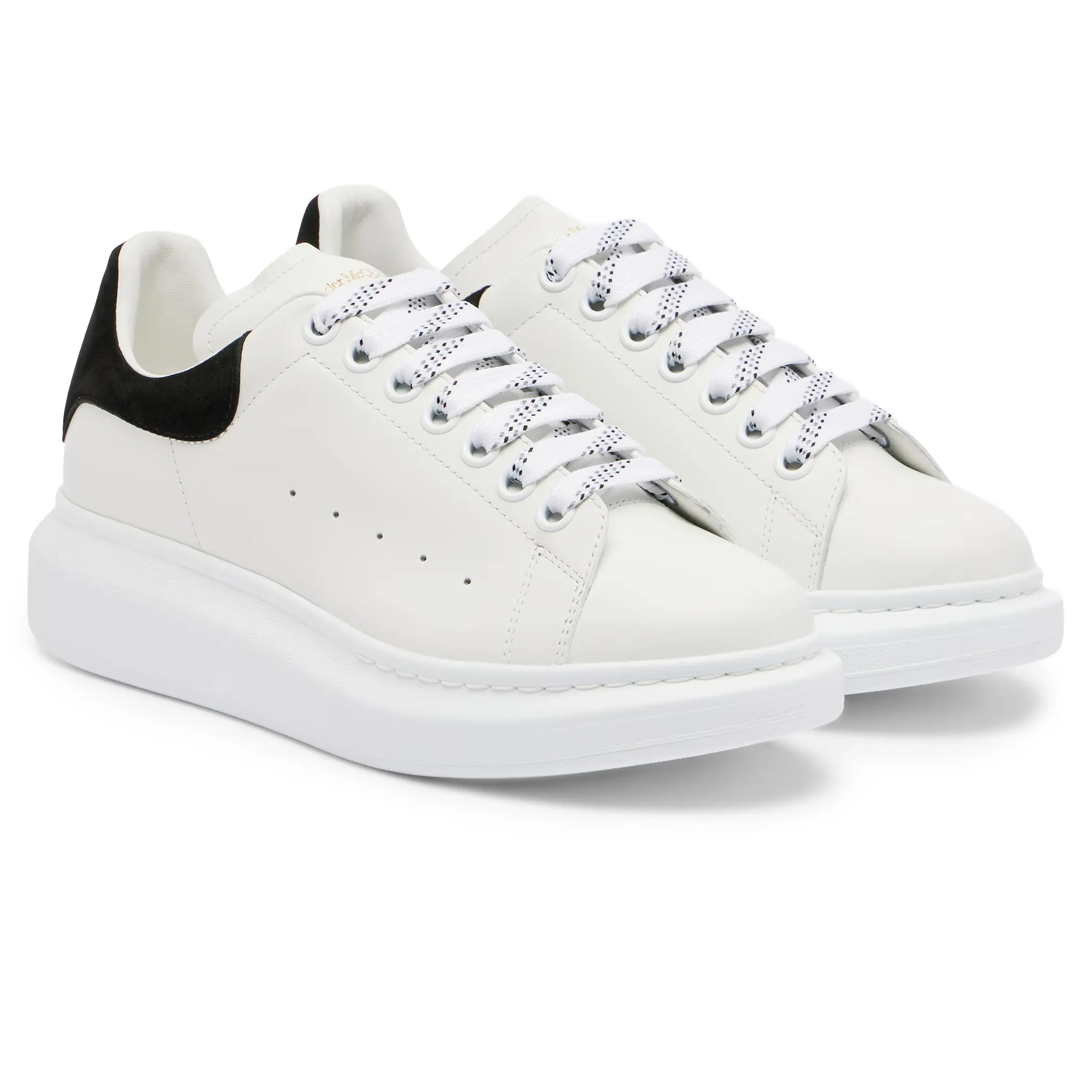 Alexander Mcqueen Raised Sole White Black Sneaker - view 2