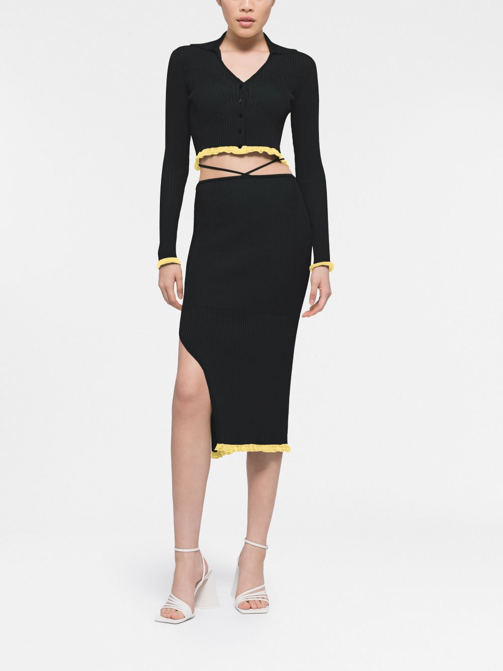 Az Factory By Ester Manas Cropped top – Viscose 75%, Nylon 25% - view 2