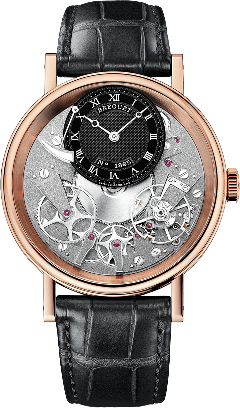 Breguet Tradition 7057 Black & Grey Dial 40 MM Watch for Men