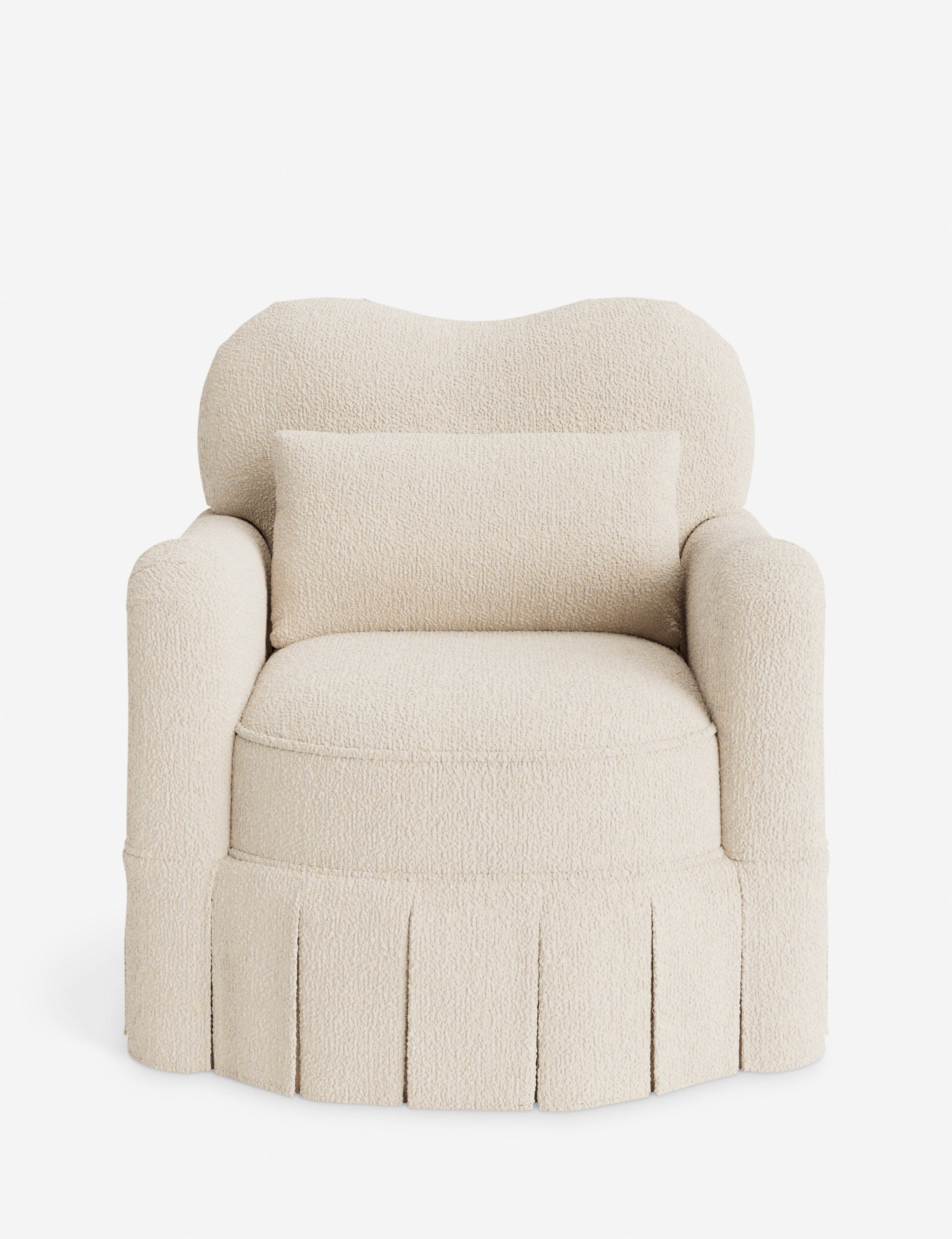 Lulu and Georgia Middleton Skirted Accent Chair by Ginny Macdonald - view 139