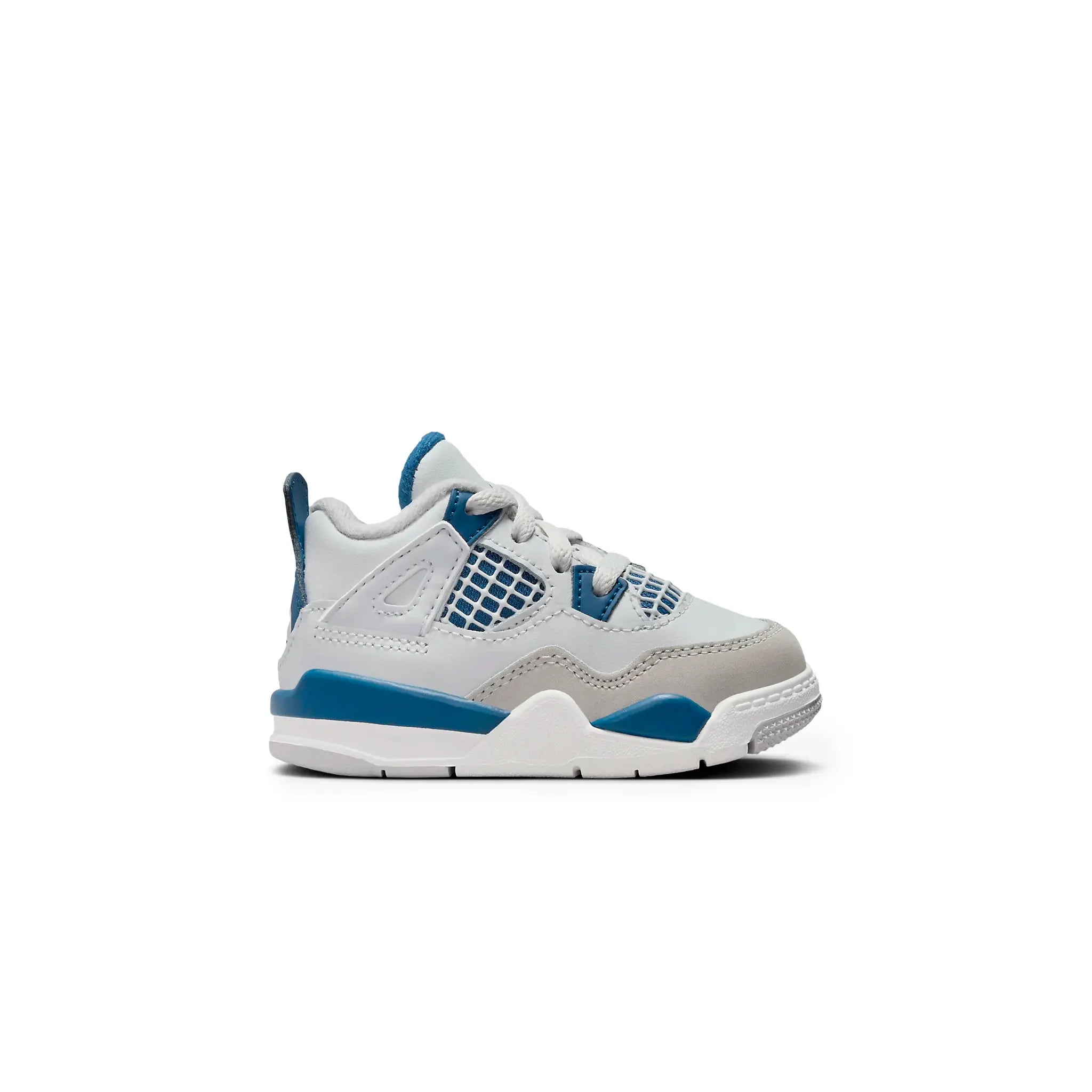 Air Jordan 4 Retro Military Blue (TD) – White
