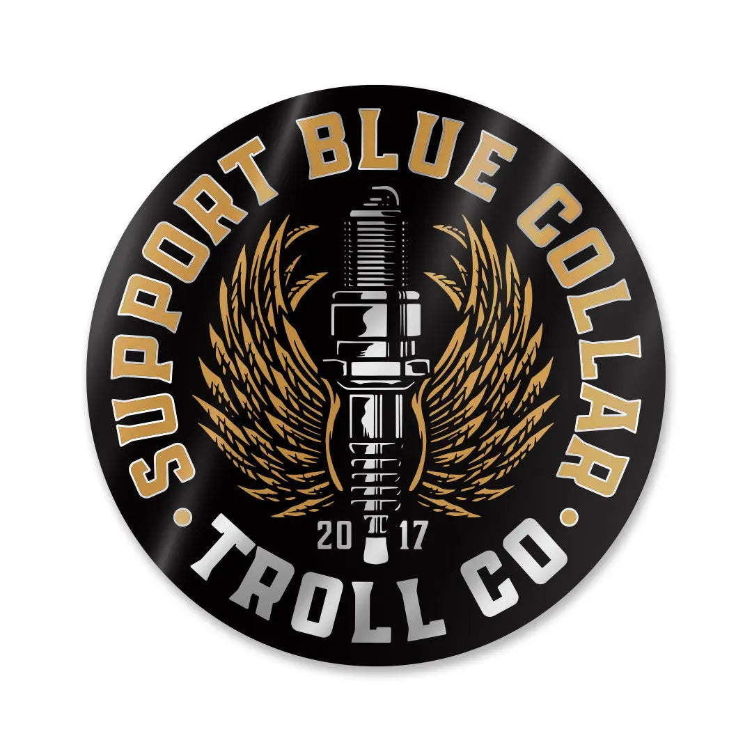 Radial SBC Sparky Sticker