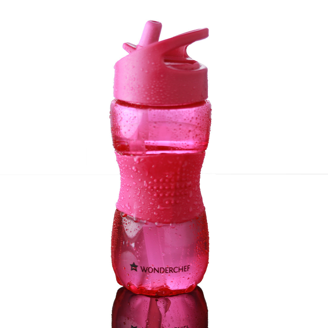 Wonderchef Sippy, 350ml, Single Wall Children Water Bottle, Pink - view 10