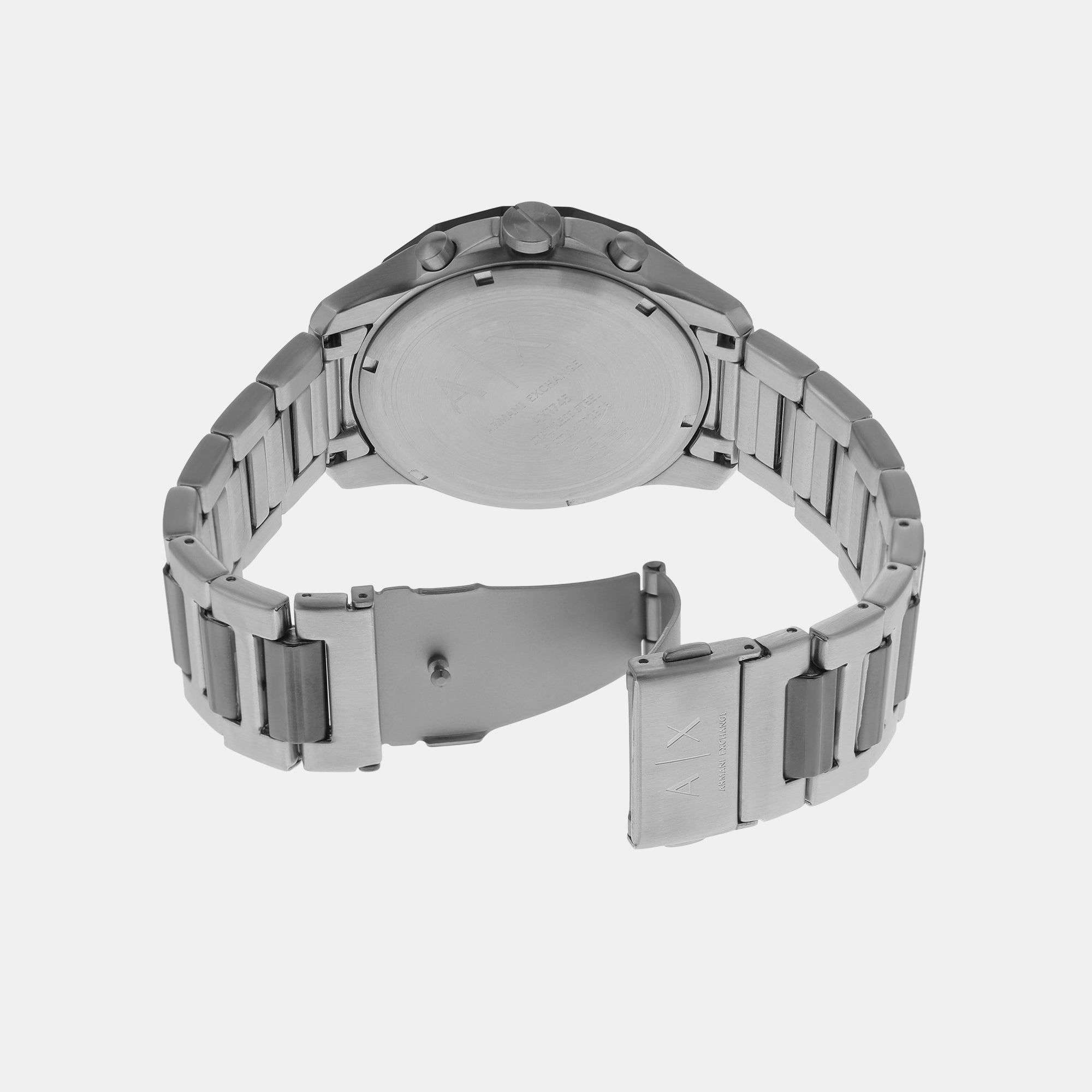 Armani Exchange Banks Men Quartz Silver Dial Chronograph Stainless Steel Watch AX1745 - view 5
