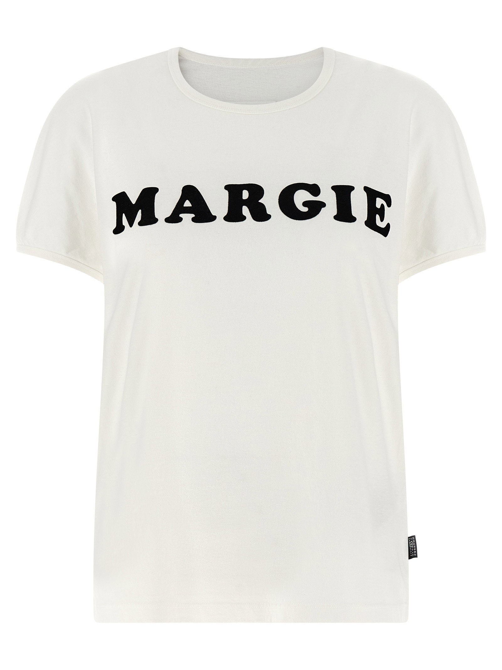 Mm6 Maison Margiela Arc Print T-shirt – 100% cotton