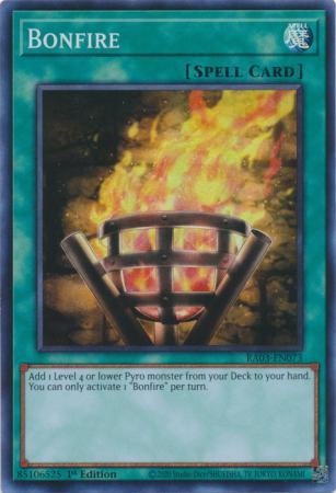 Yu-Gi-Oh! Bonfire - RA03-EN073 - Super Rare - 1st Edition